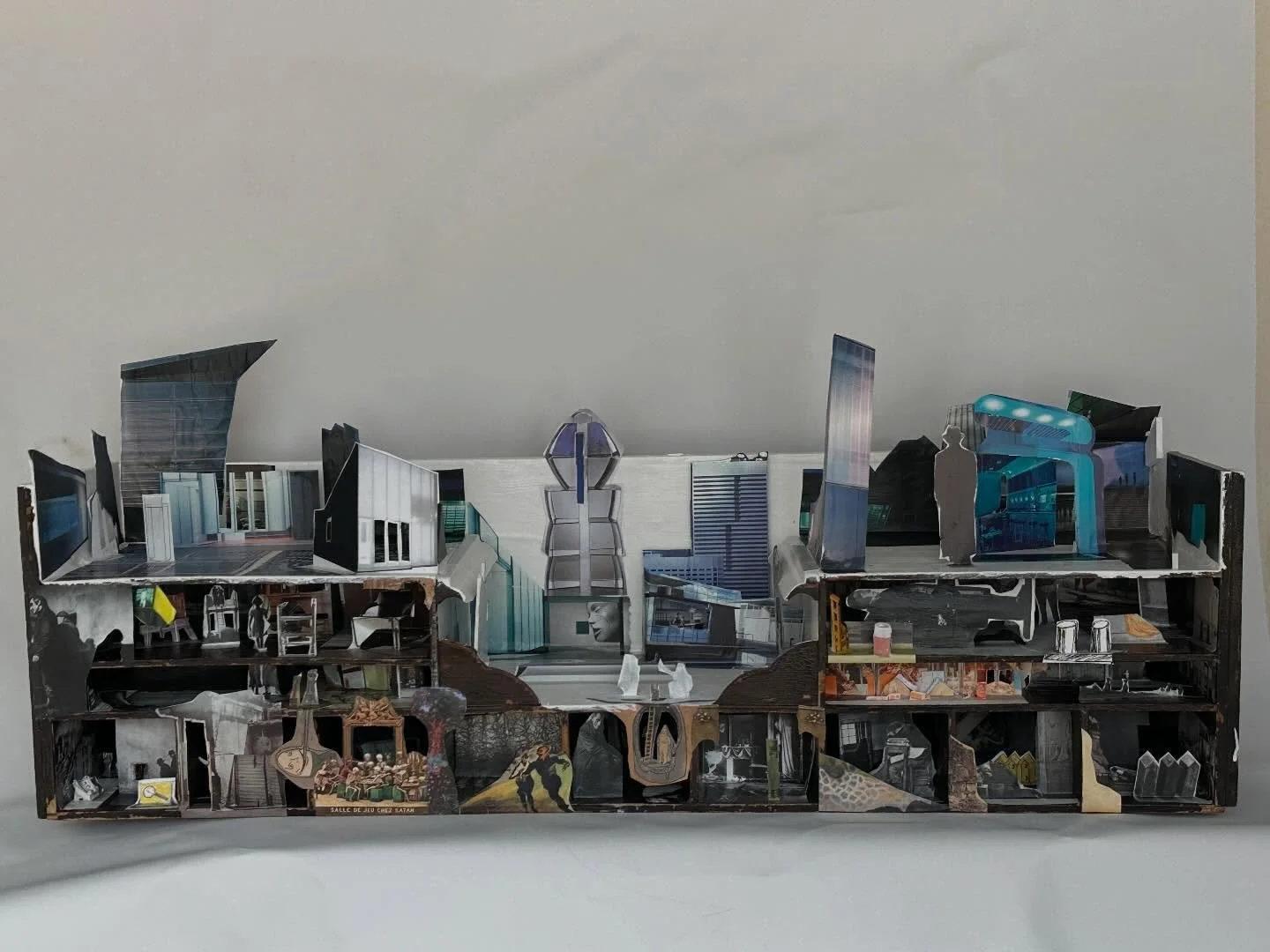 Slow Houses. Mixed Media.