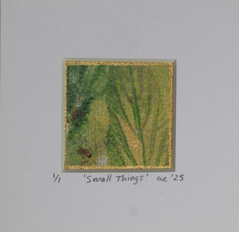 Mini Monoprint- 'Small Things'