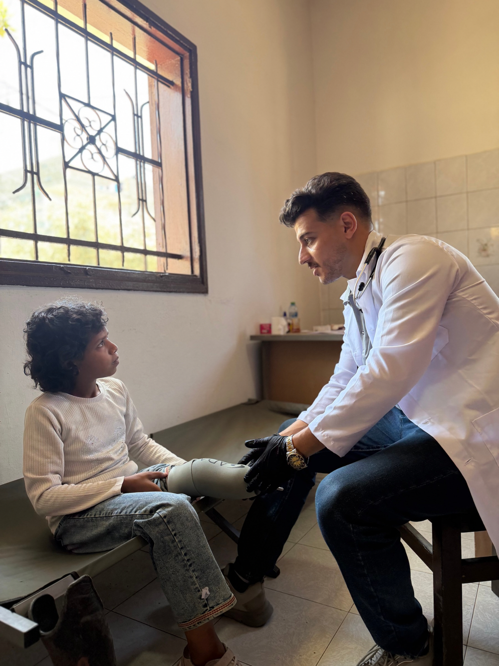Caring for orphaned and amputee children