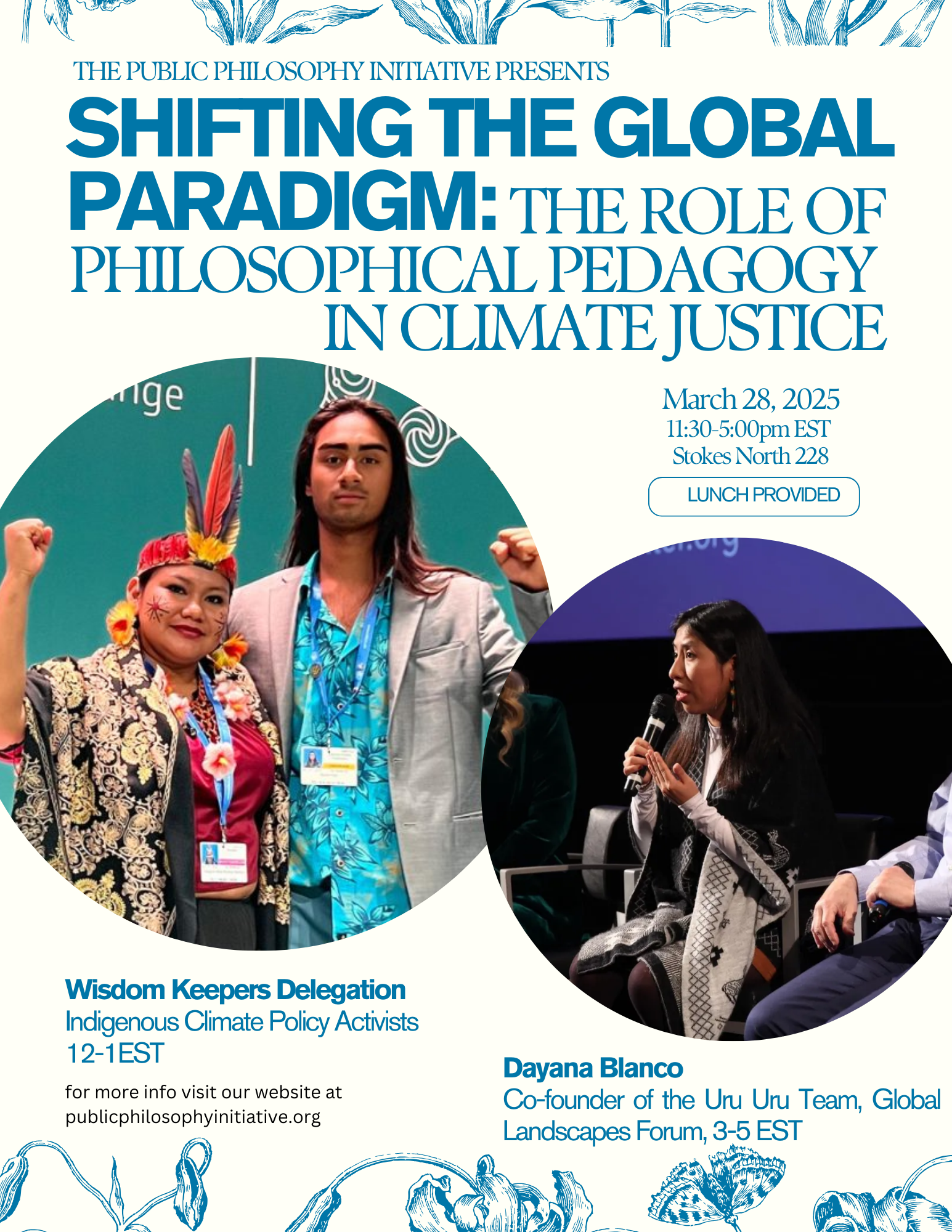 Shifting the Global Paradigm: Philosophical Pedagogy in Climate Justice — Workshop 3