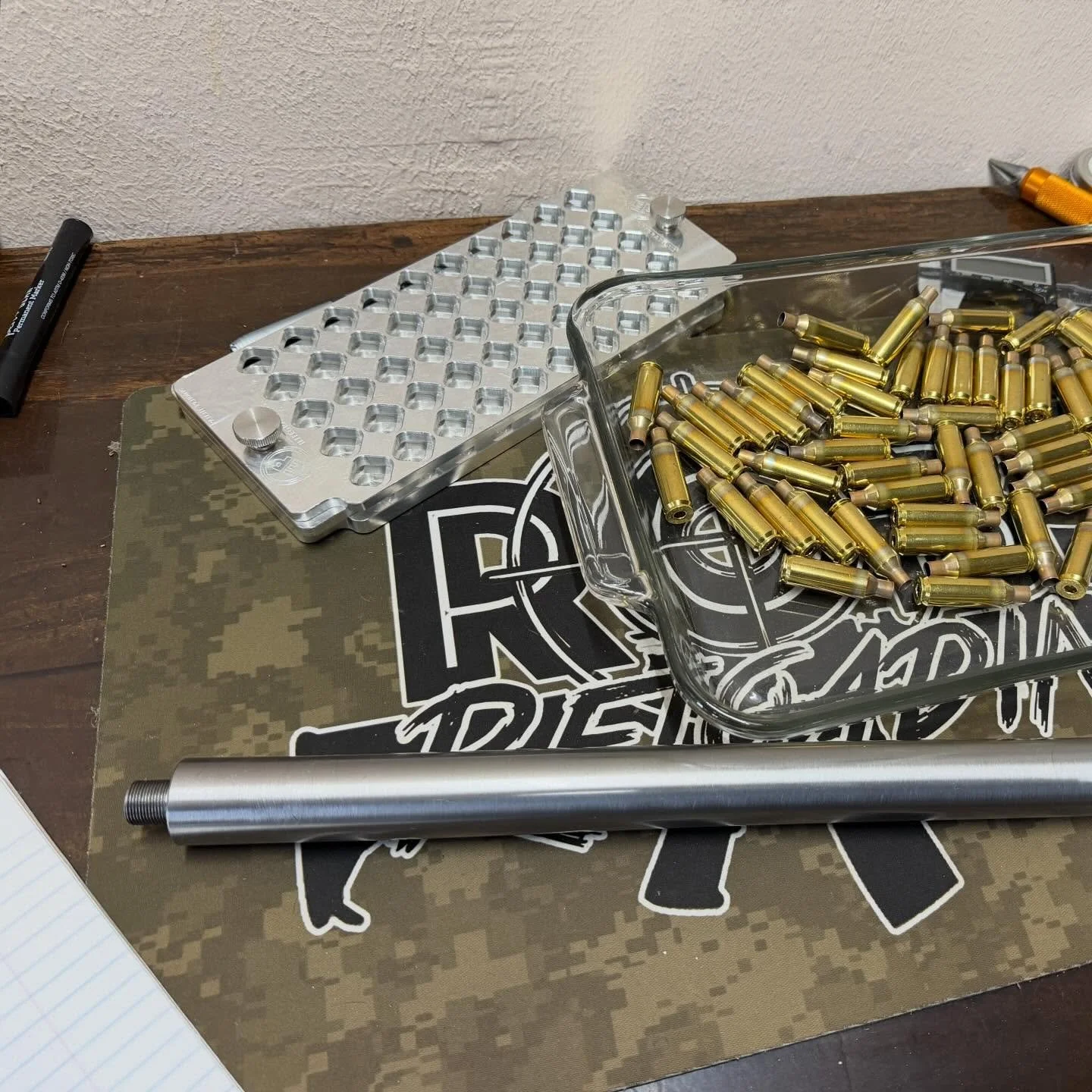 Finished the muzzle work on the 300RRSaum project last night!