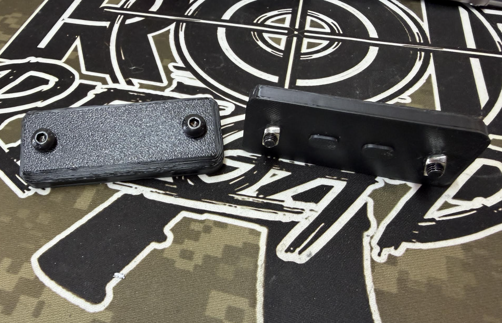 Center offset 3D Printed M-Lock weight 2 sets