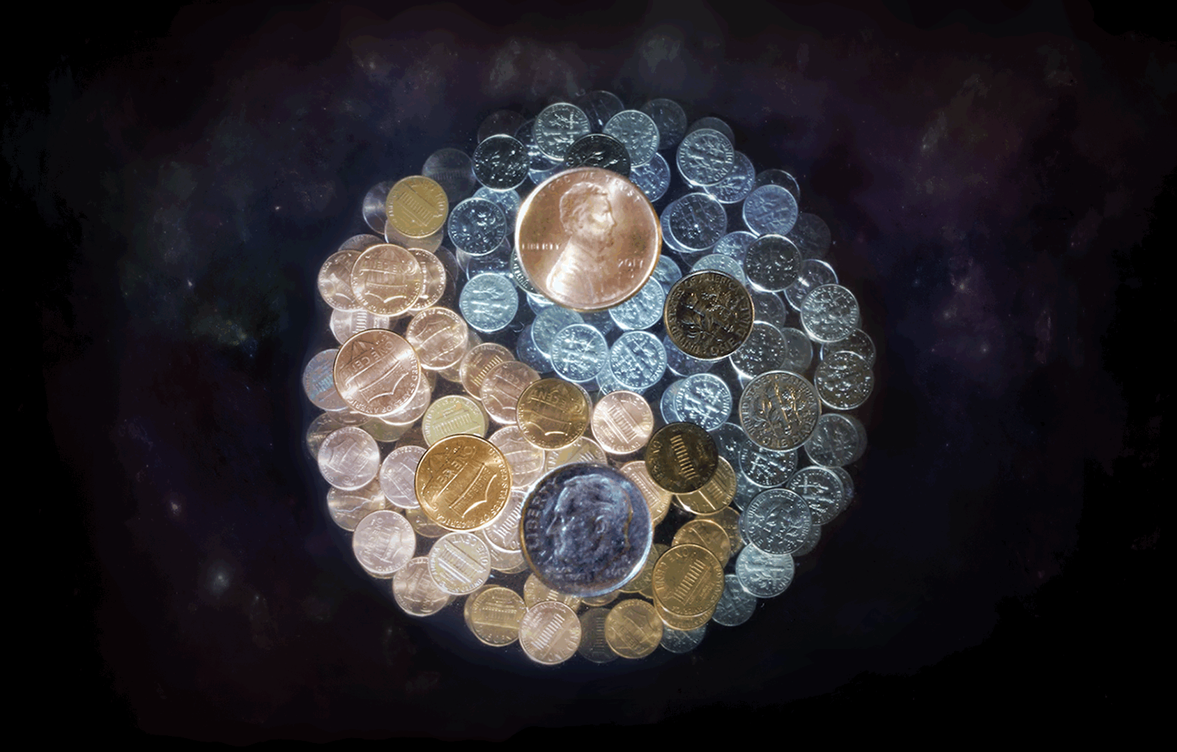 Coins Yin-Yang