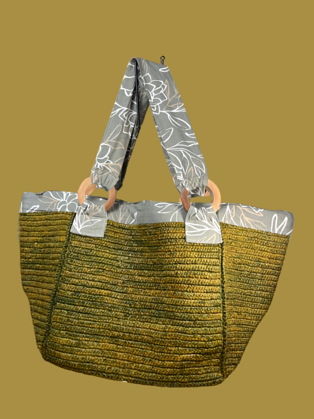 Raffia Tote Bag