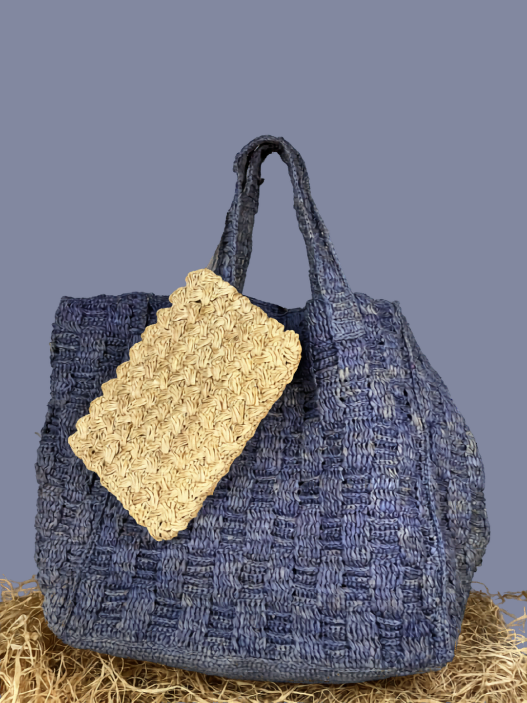Raffia Tote Bag