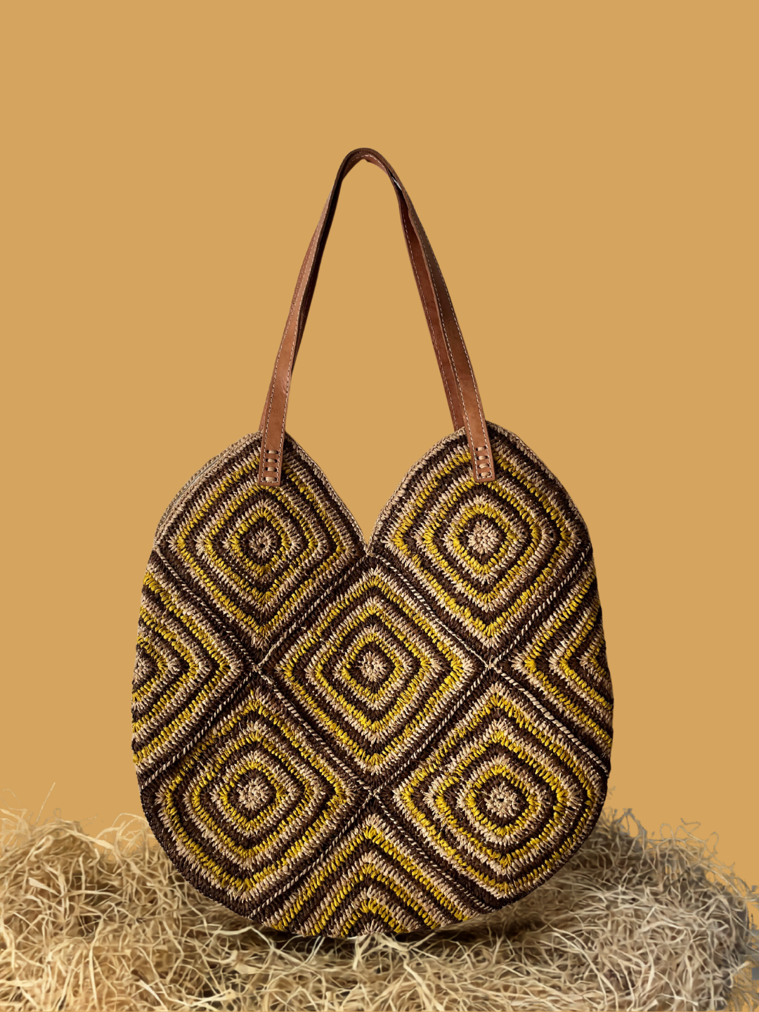Raffia Tote Bag