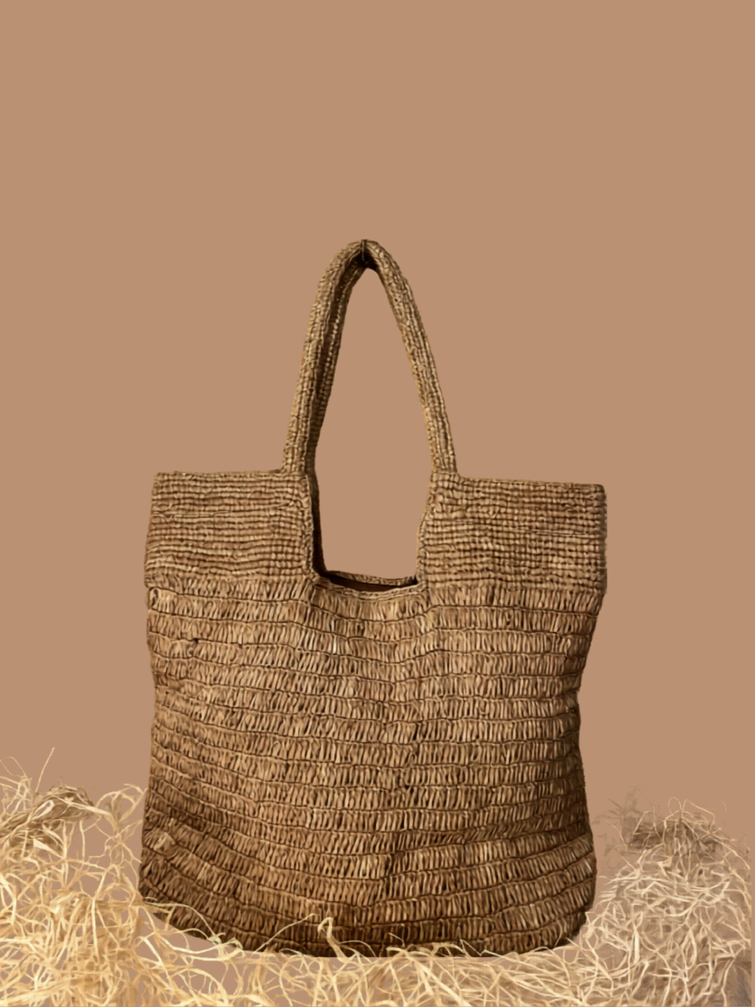 Raffia Tote Bag