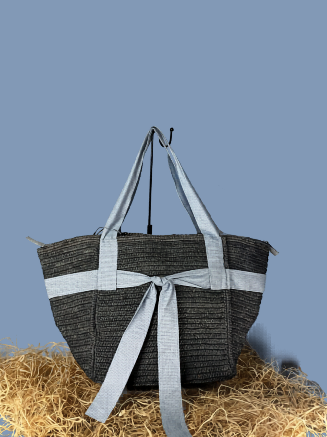 Raffia Tote Bag