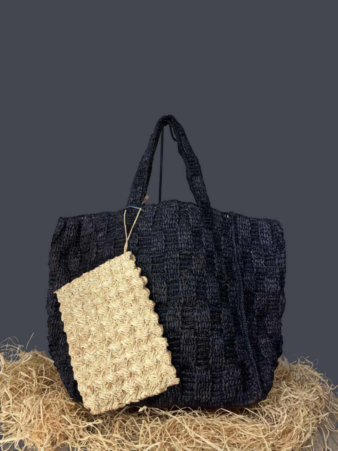 Raffia Tote Bag