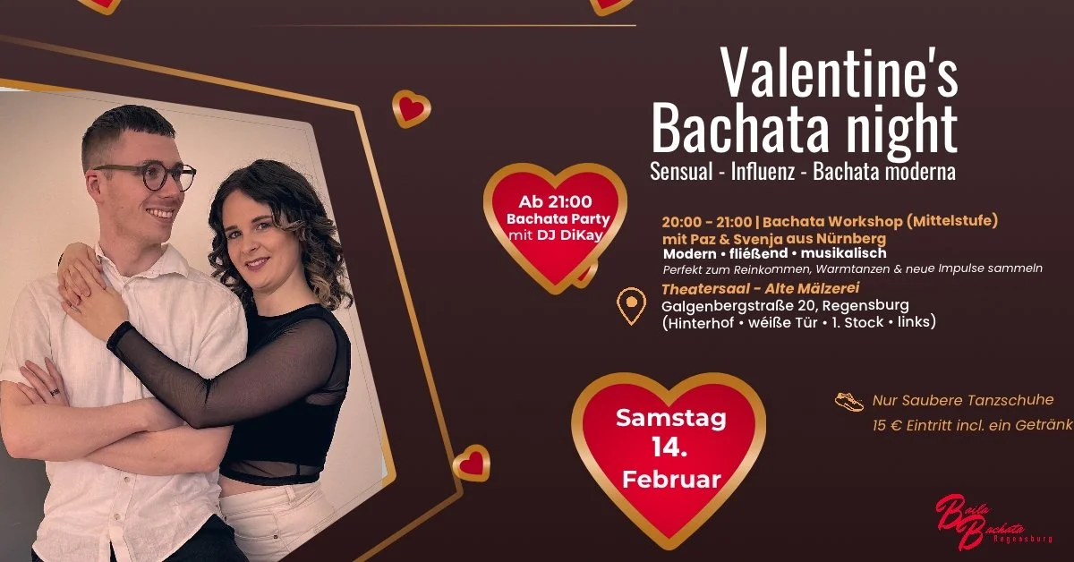 BailaBachata Party - Valentinspecial