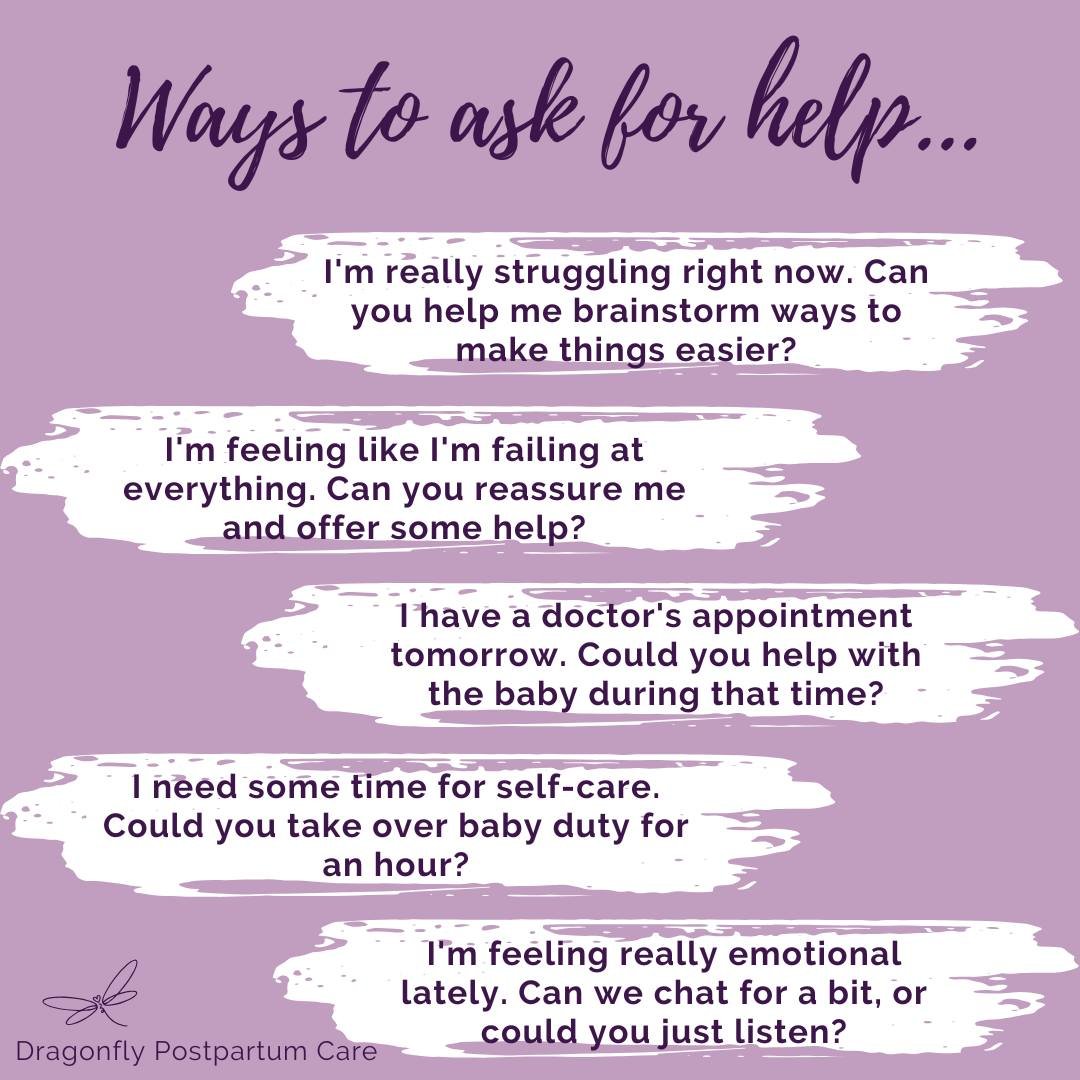 Asking for help doesn&rsquo;t make you weak&mdash;it makes you human. 💜
Here are a few simple ways to speak up when you're overwhelmed.
Save this post, share it with someone who needs it, and remember: you&rsquo;re not alone.

#PostpartumSupport #As