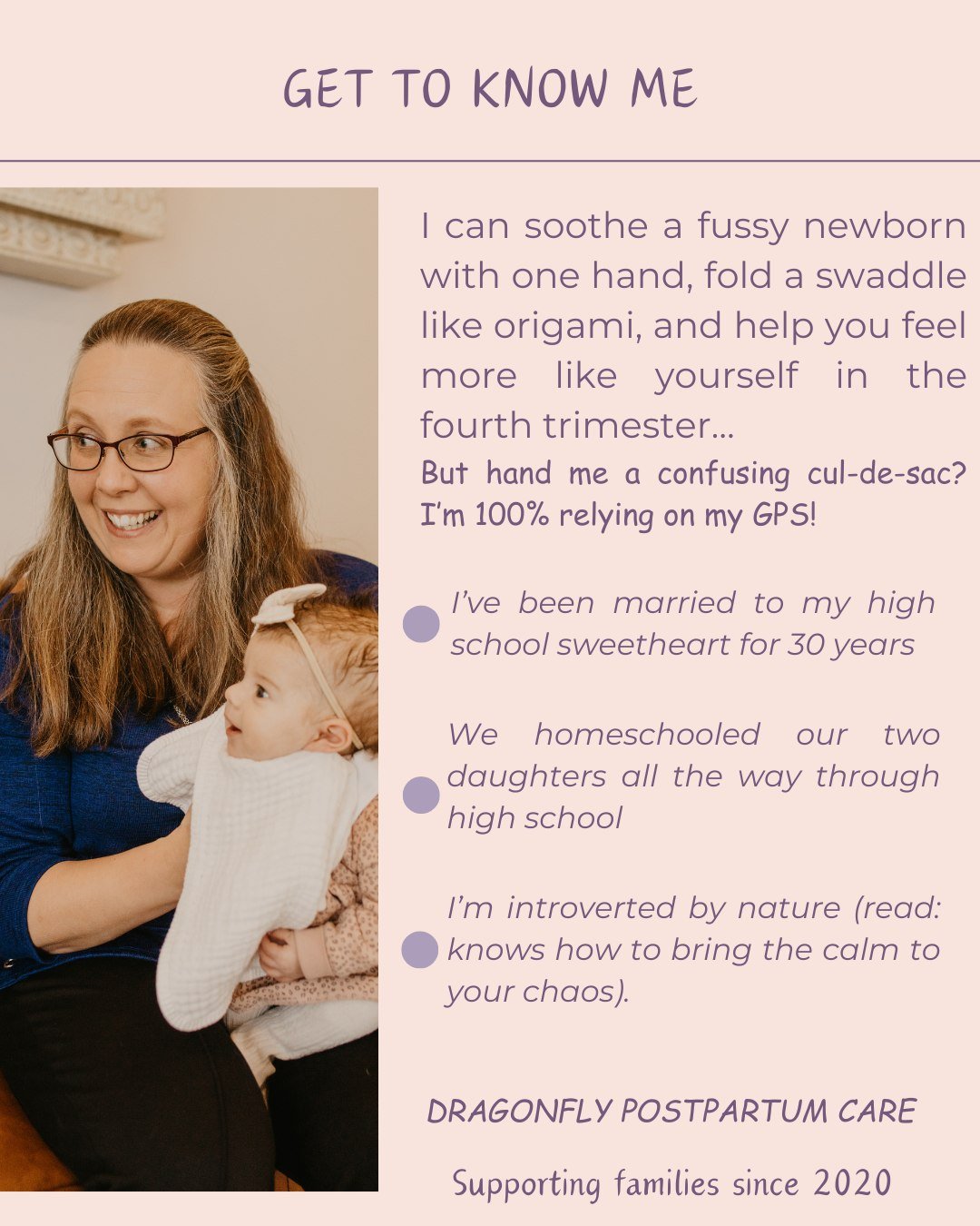 Hello!  I&rsquo;m Heather, a postpartum doula and lactation counselor&mdash;but here&rsquo;s a little peek behind the scenes&hellip;

💜I&rsquo;ve been married to my high school sweetheart for 30 years.

👩&zwj;🎓We homeschooled our two daughters all