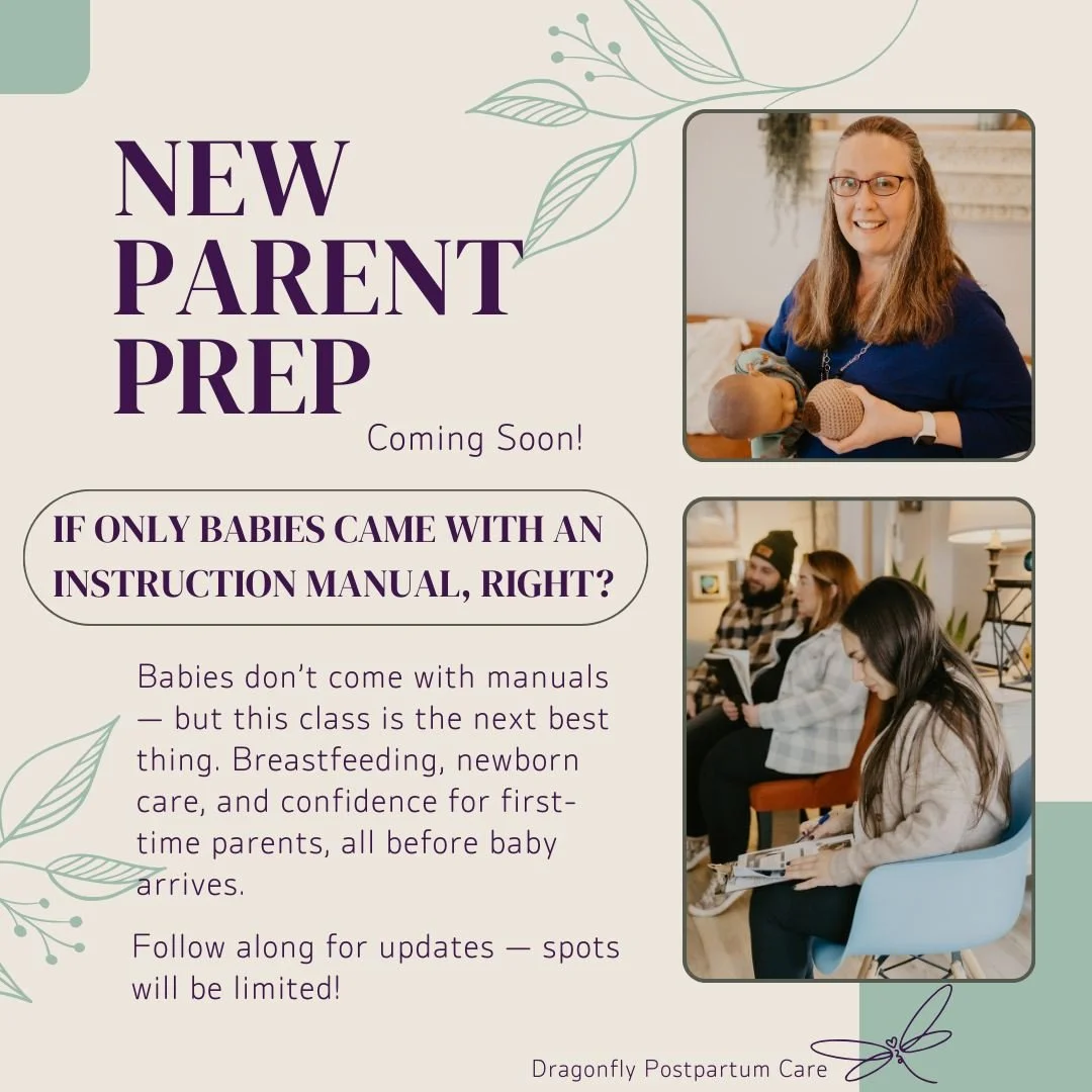 ✨ Here&rsquo;s a little secret: You don&rsquo;t have to &ldquo;wing it&rdquo; in those first weeks with your baby.
This upcoming class gives you:
💜 Breastfeeding foundations
💜 Newborn care + soothing skills
💜 Peace of mind that you can do this
✨ C