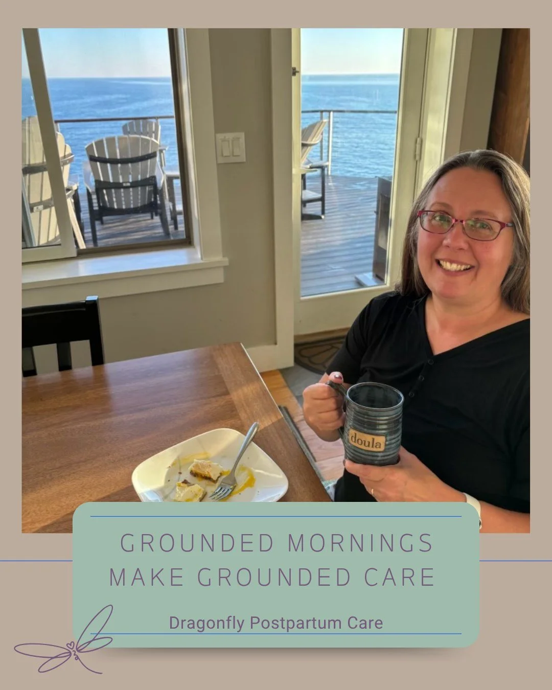 Behind this calm doula is a good breakfast and a strong coffee ☕
Nourishment, compassion, and consistency &mdash; the same ingredients I bring to every family I support.
✨ Now booking 2026 postpartum and lactation support &mdash; link in bio or send 