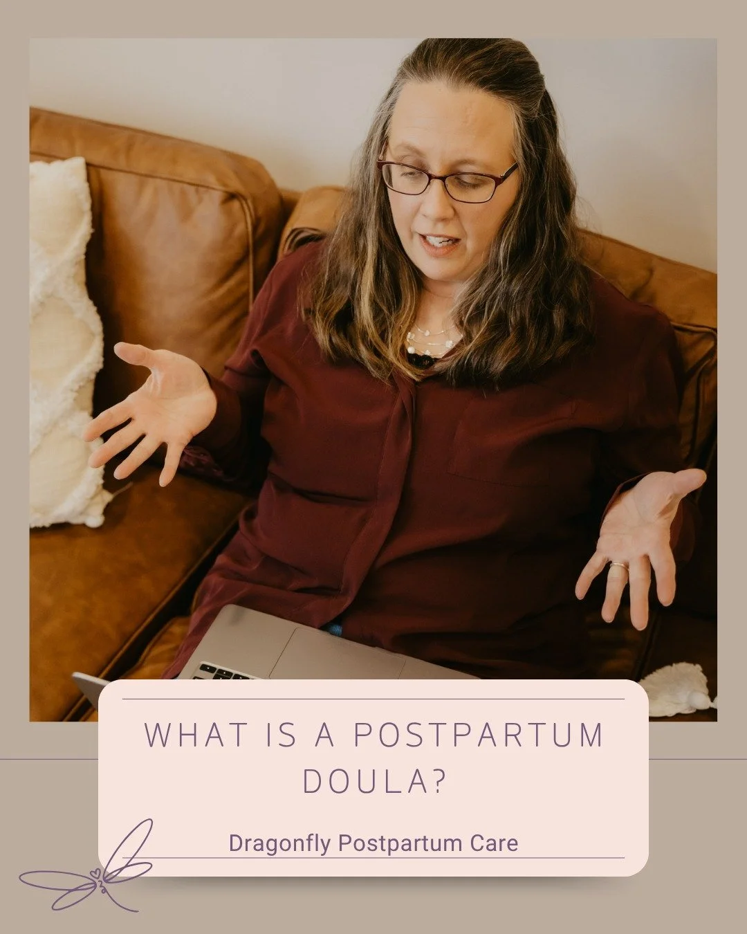 So&hellip; what is a postpartum doula, anyway?

Picture this: you open the door and I ask &mdash;
&ldquo;Have you eaten today?&rdquo; 🍲
&ldquo;When was the last time you showered?&rdquo; 🚿
or &ldquo;Do you need to go take a nap?&rdquo; 😴
Not, &ldq