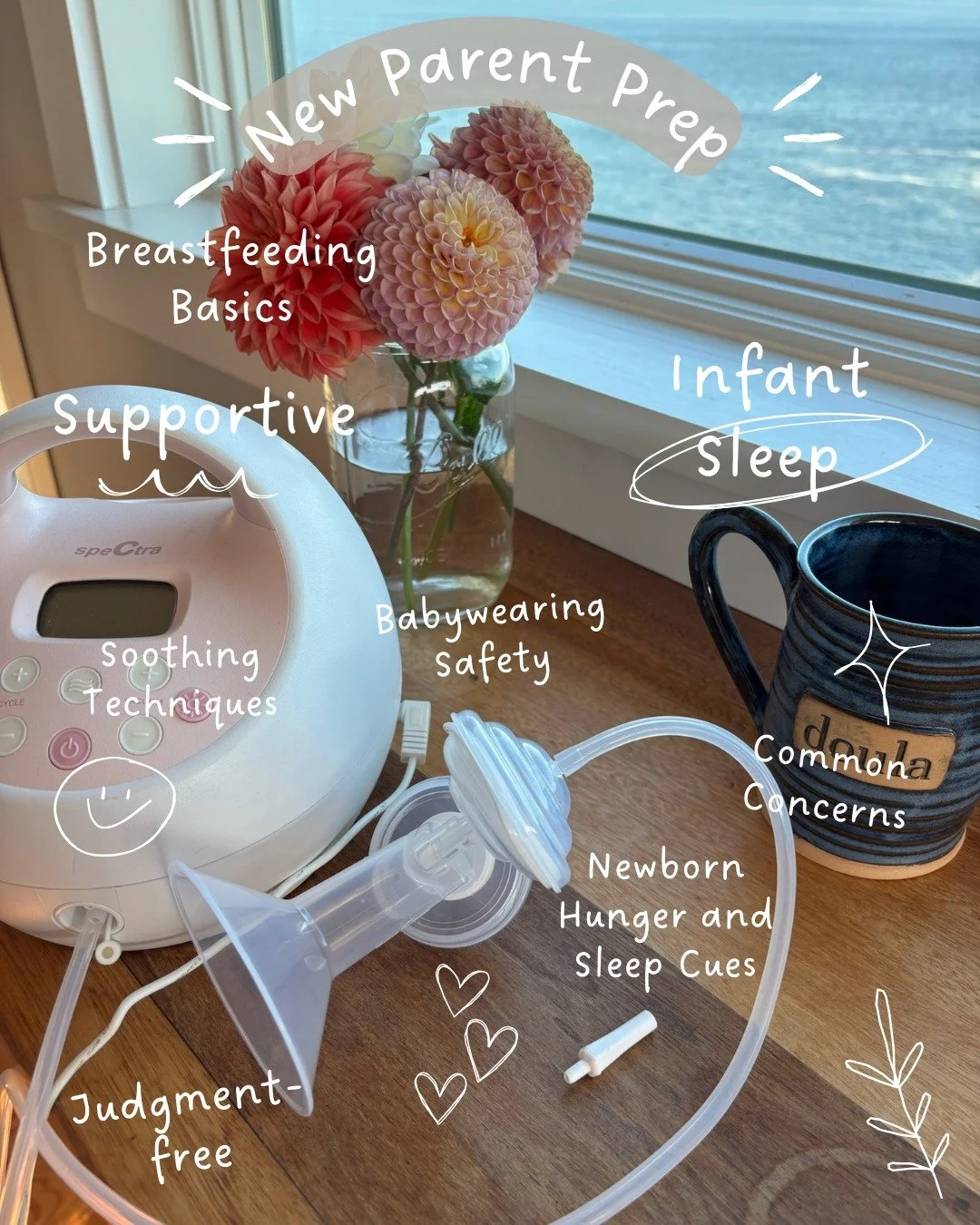 A gentle Valentine&rsquo;s reminder. 💌
Preparing for your baby together is an act of love.

New Parent Prep is designed for couples who want to feel more connected, confident, and prepared before their little one arrives.

Breastfeeding basics.
Newb