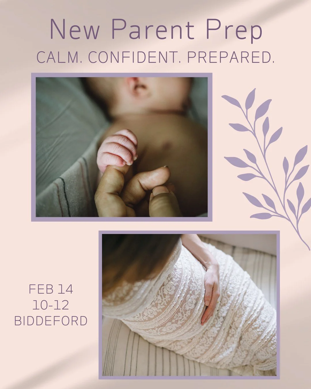 One of the biggest things I hear from new parents is,
&ldquo;I wish I had learned this before the baby was born.&rdquo; 💬

That is exactly why New Parent Prep exists.

We talk through breastfeeding basics, newborn behavior, sleep and hunger cues, so