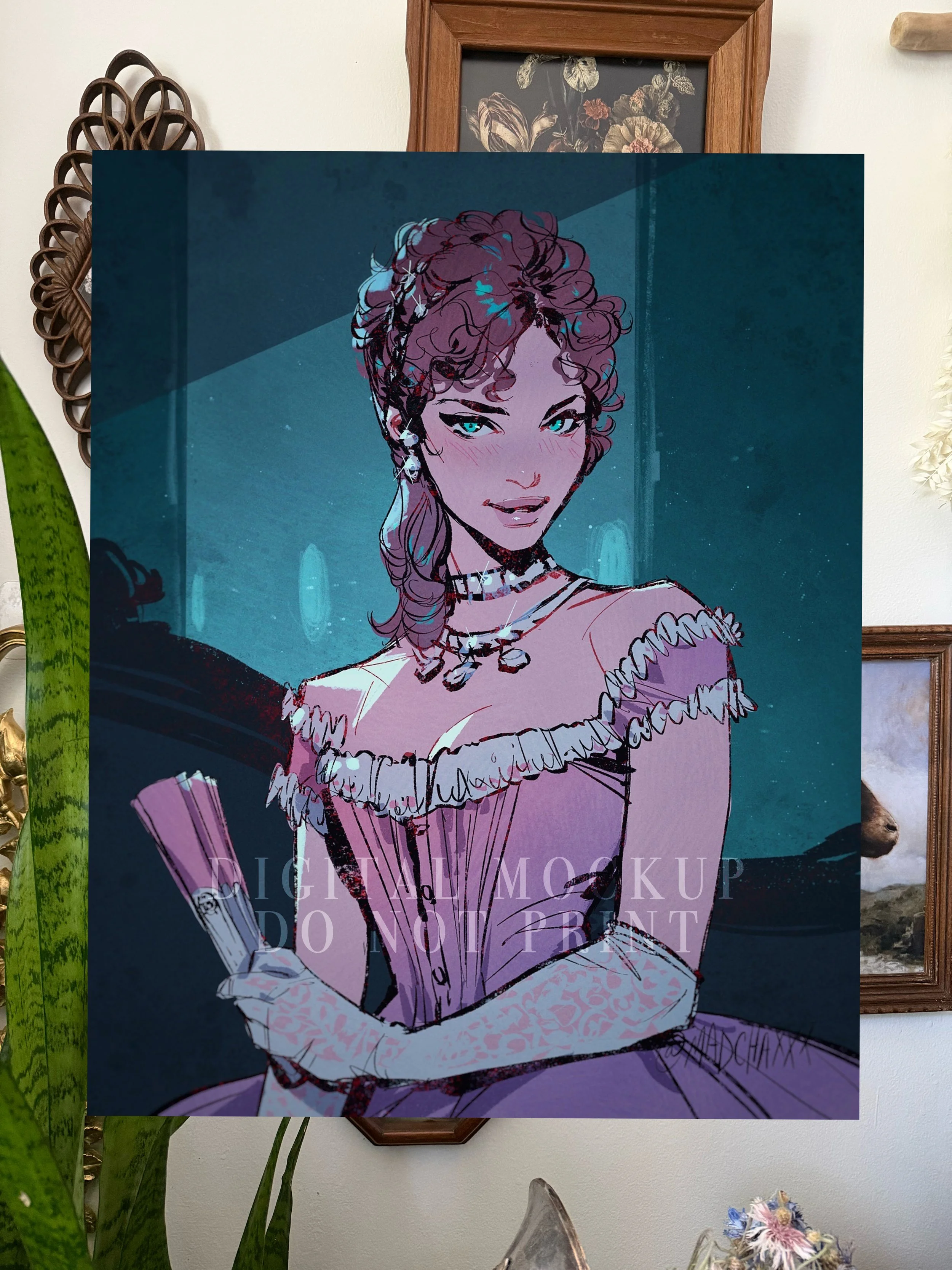 "Phoebe" Poisoner Print