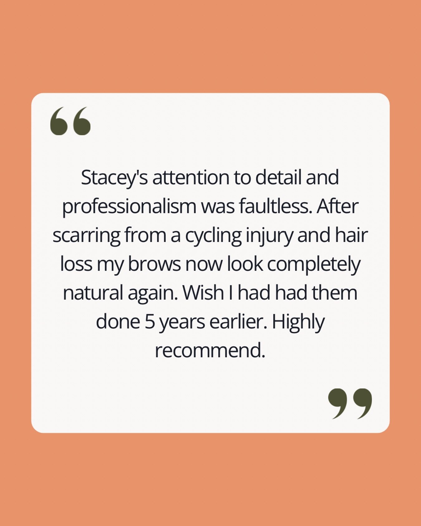 CLIENT LOVE ✨

My lovely client Emily came to see me after multiple bike accidents left her with some brow hair loss. 

Hair loss (or patchiness) is a common reason for getting your brows done with semi permanent makeup. It&rsquo;s the only treatment
