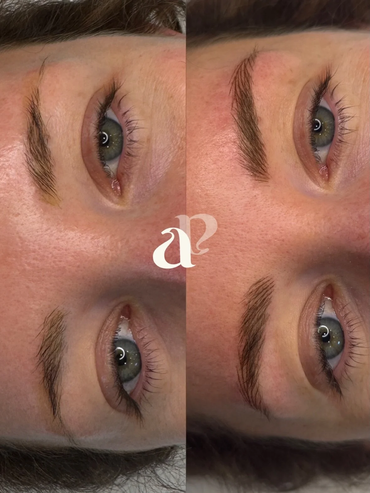 Old microblading 🤝 New nanos brows 

If you&rsquo;re holding onto those 6 year old microbladed brows that have gone ashy/grey, red, or blended into a block&hellip; It&rsquo;s time to change!

My client was in this position not long ago, but she bit 