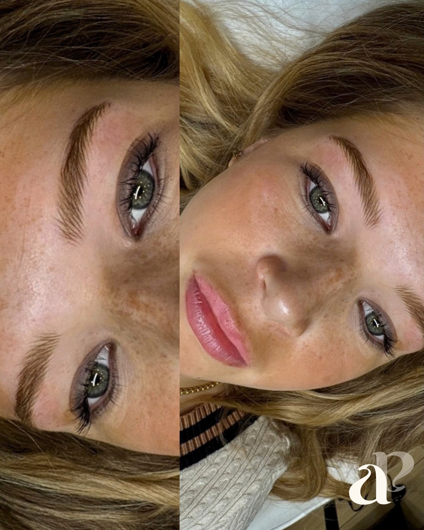 HYPERREALISM BROWS&hellip; Served extra crispy 🍟🔥

I did these the day after training with @jasmineevans.pmu and my strokes are noticeably more crisp already! 

Slow and steady = extra crispy (except if we are talking Maccy fries 🤣 be slow and you