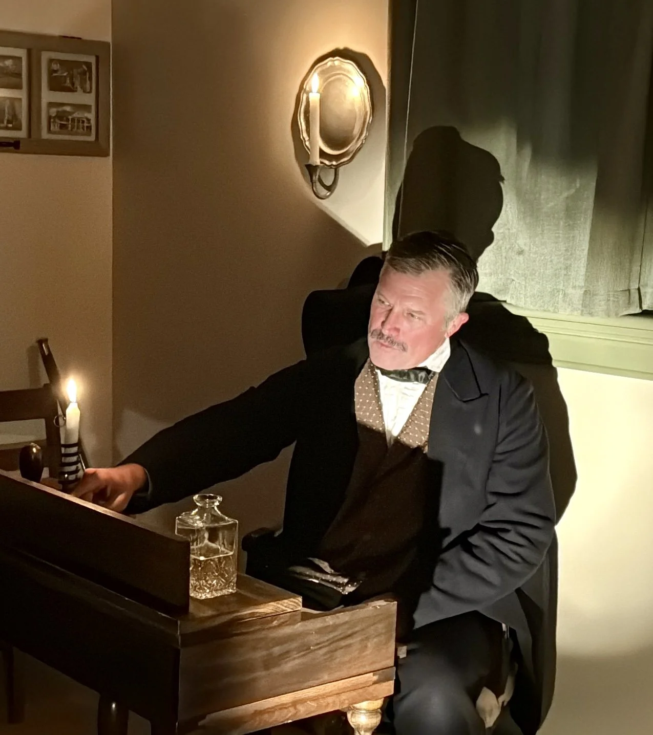The Older Ambrose Bierce, reflecting