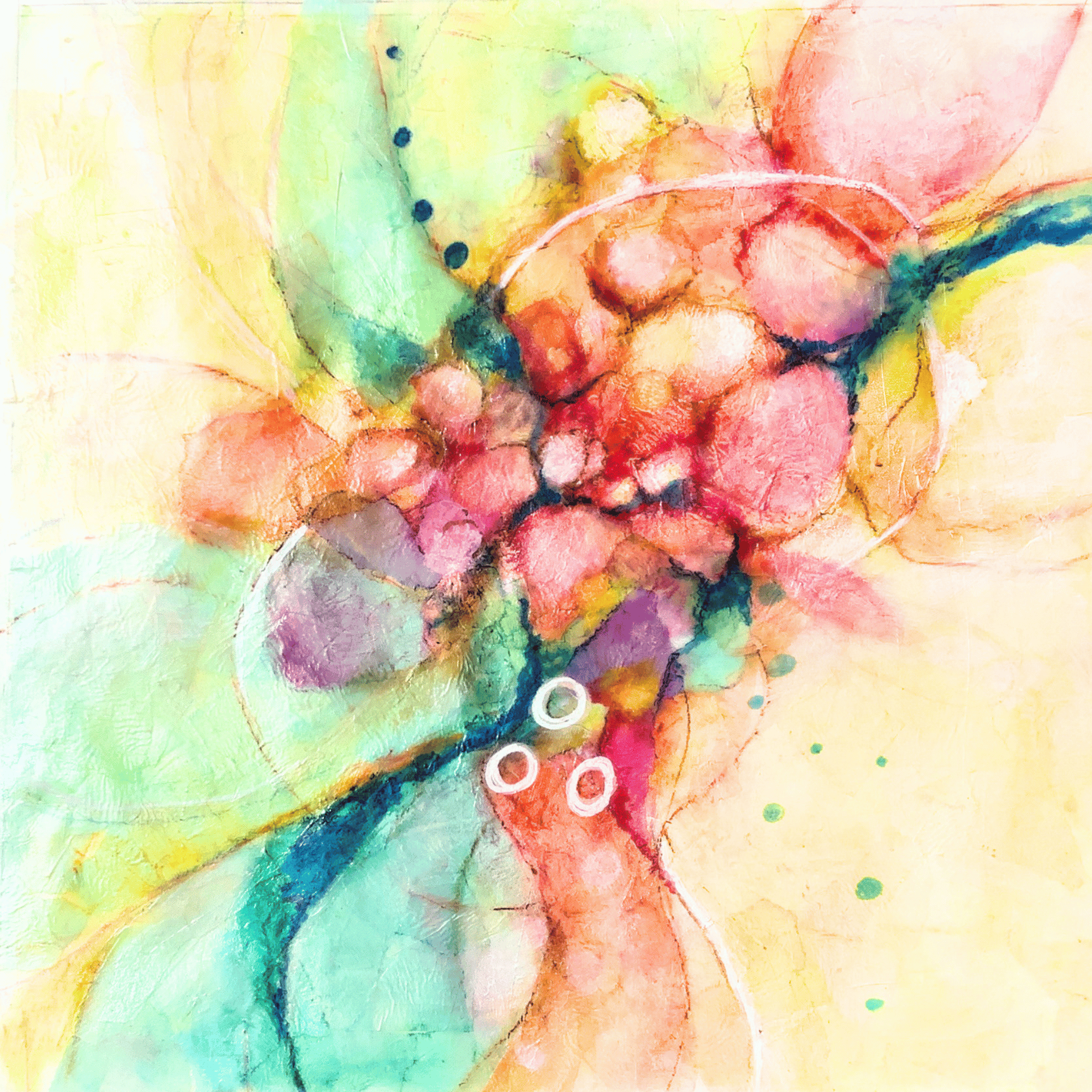 Wild and Free  16 x 16 
