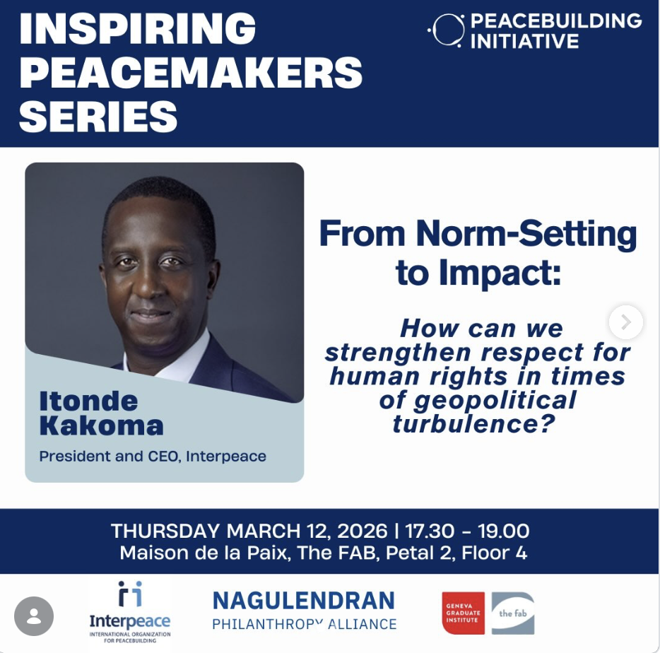 Inspiring Peacemakers Series 