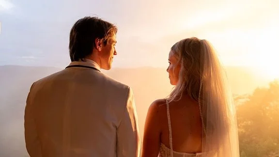 Sunsets are simply more epic when you&rsquo;re on a cliff and up in the clouds💍☁️🌅 Congratulations to @birdman615 &amp; @jenna.jones9 !!! Thank YOUUUU @keitheire for capturing so many magical photos as well! Gorgeous wedding - the rain moved us ins