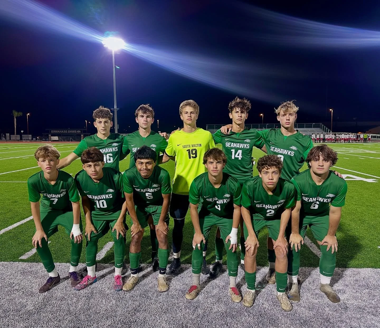 Tonight&rsquo;s starting 11. Let&rsquo;s go HAWKS!!