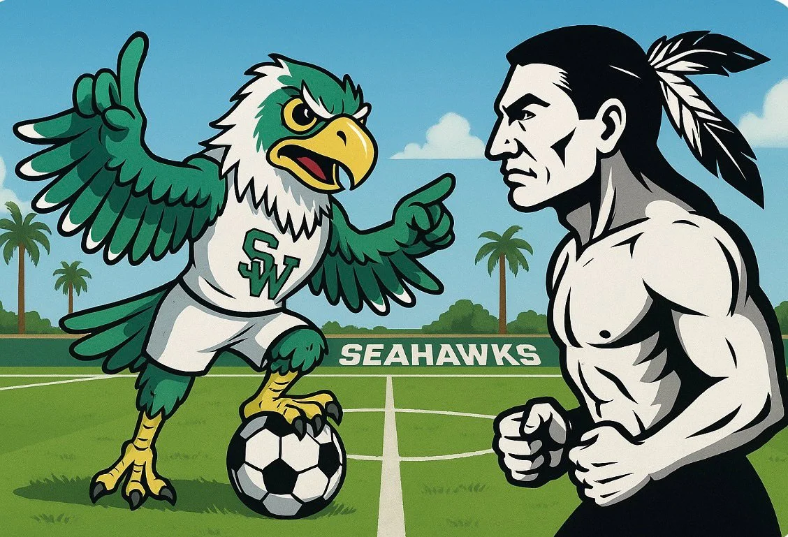 Seahawks v. Braves at the Hawks Nest 7pm tonight! #swhs #seahawkssoccer #southwaltonseahawks #swhssoccer