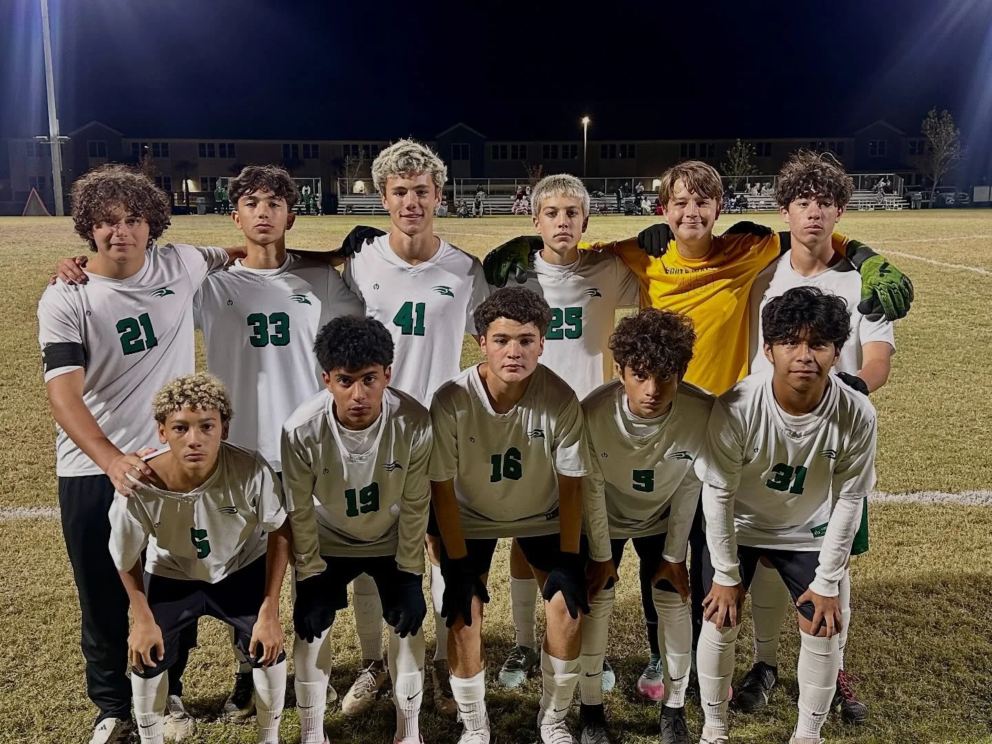 Our JV starting 11 v. North Bay Haven tonight! Let goooo! #seahawkssoccer #swhs #southwaltonhighschool