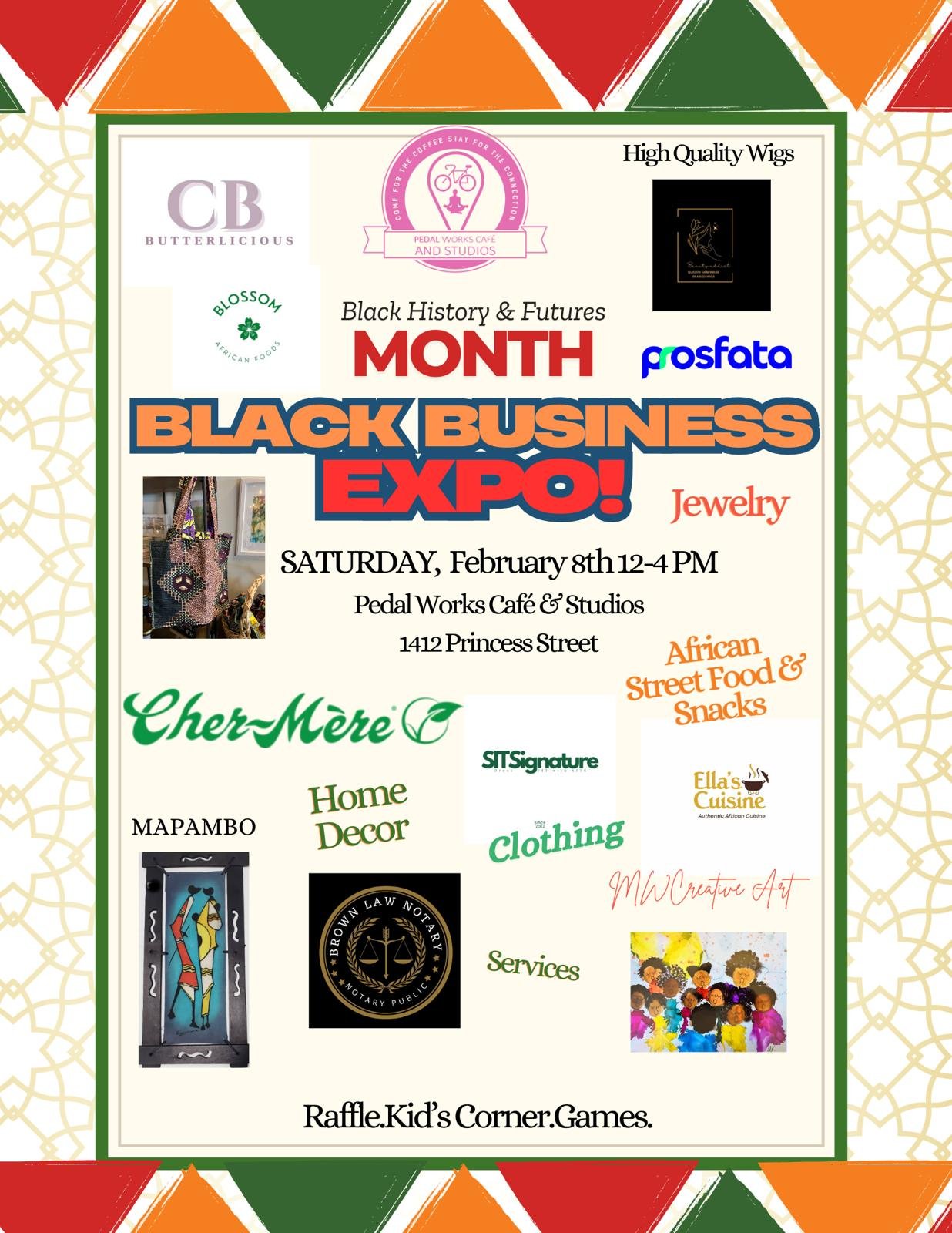 Pedal Works Café & Studios presents: Black Business Expo
