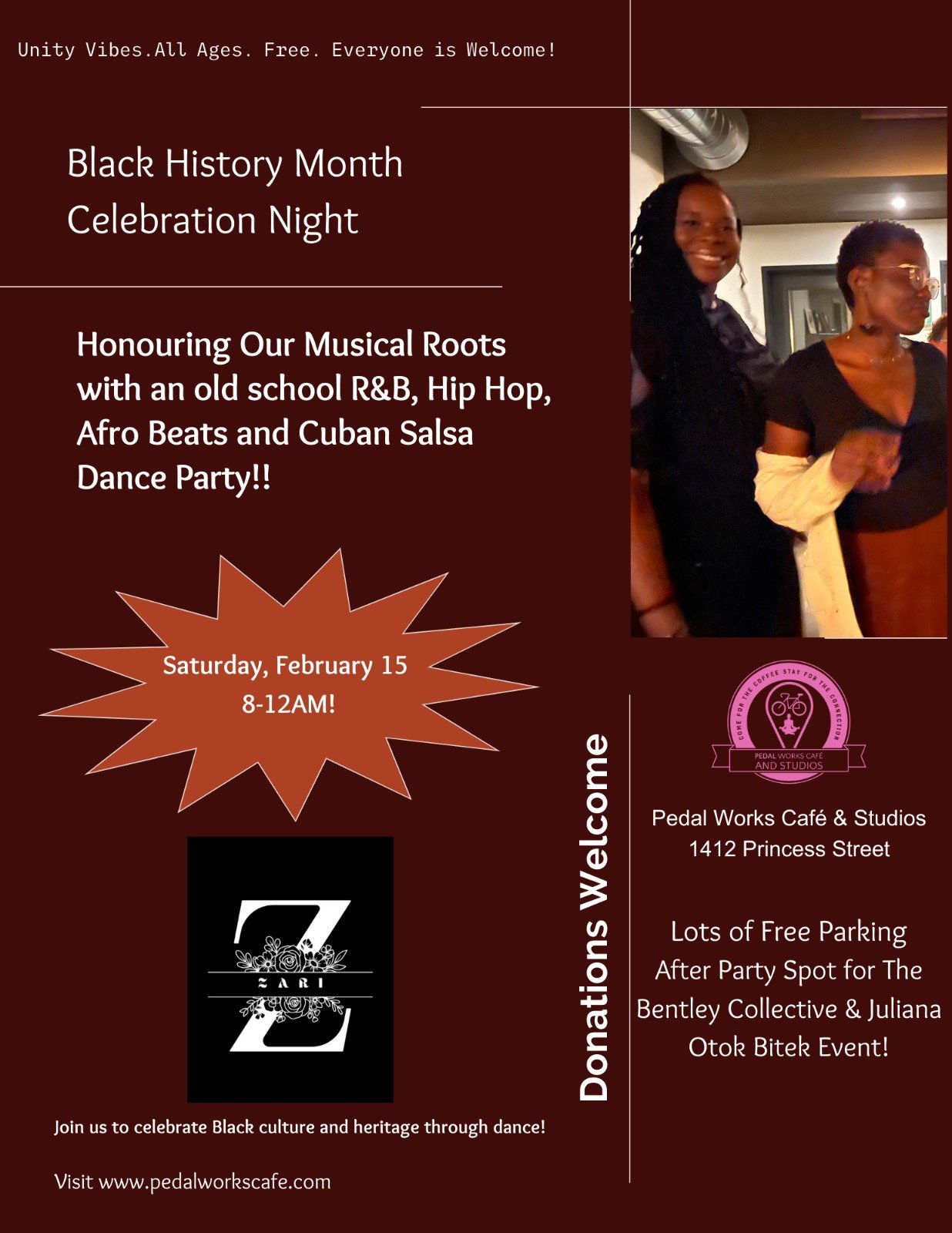 Pedal Works presents: Black History Month Celebration Night