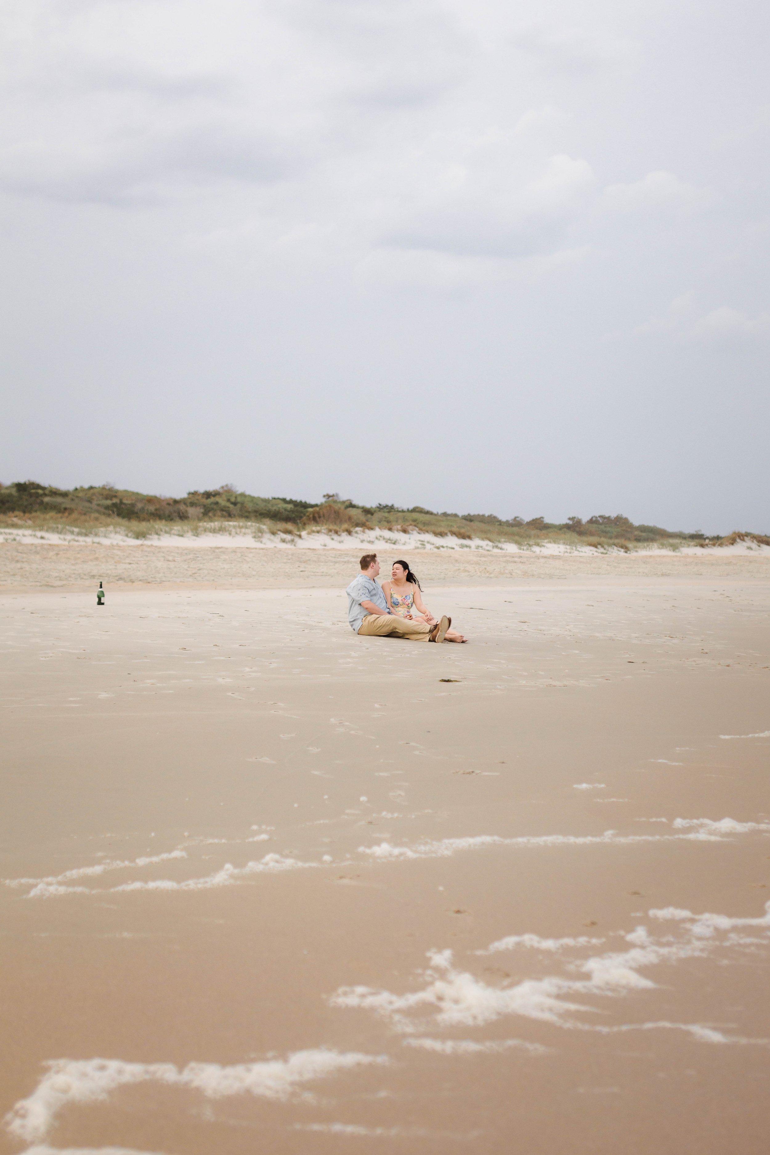 A Surprise Proposal at Sunset | Murrells Inlet Engagement Photography