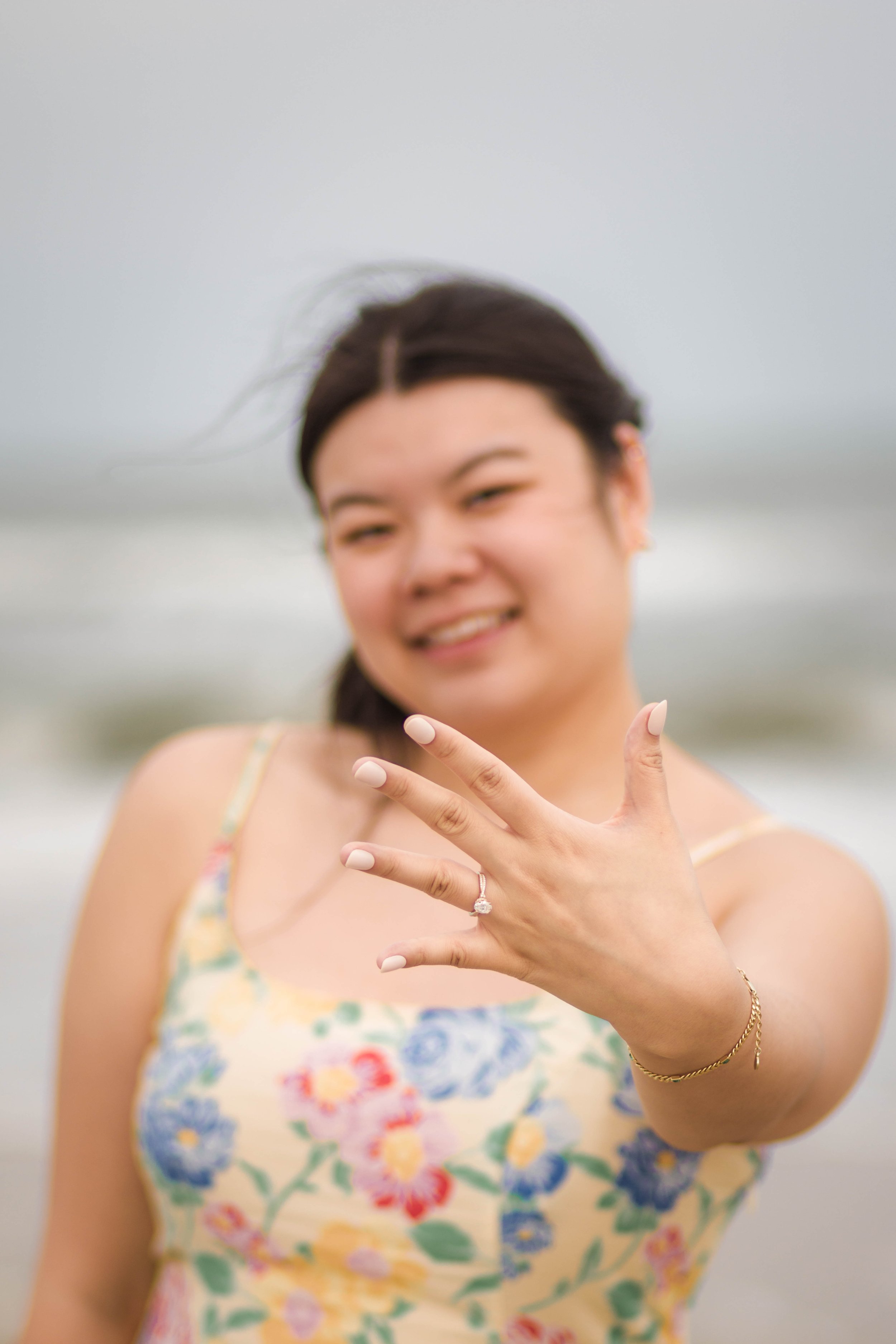A Surprise Proposal at Sunset | Murrells Inlet Engagement Photography