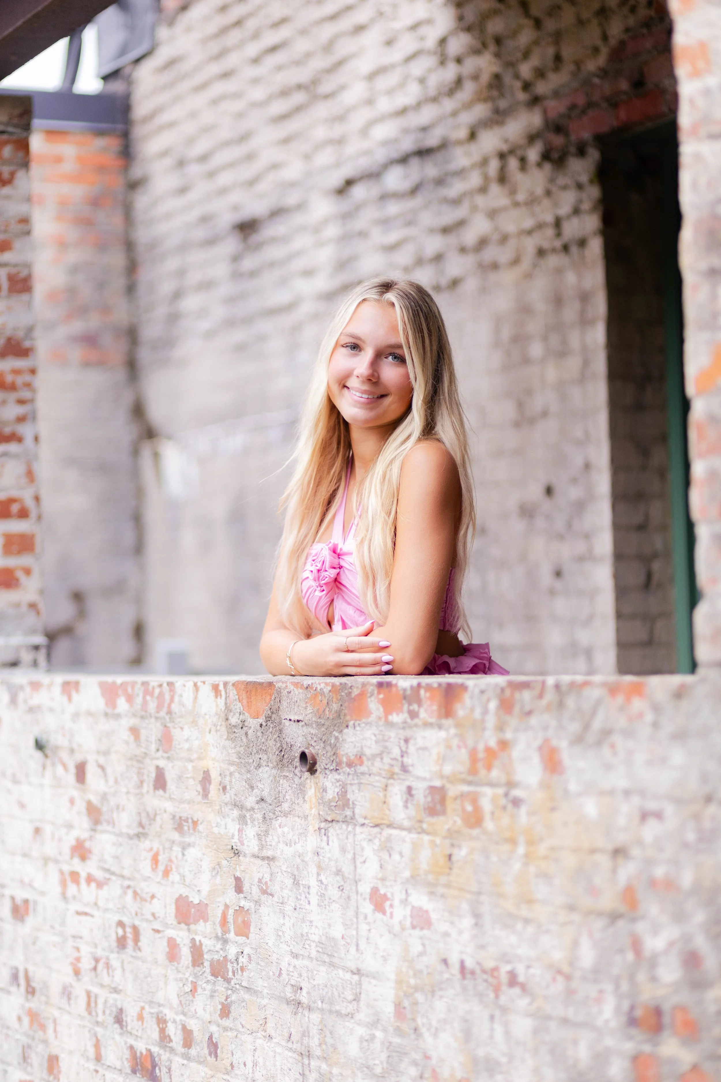 Huntington Beach State Park with a Myrtle Beach senior photographer. Greenery, Atalaya Castle, and beach views
