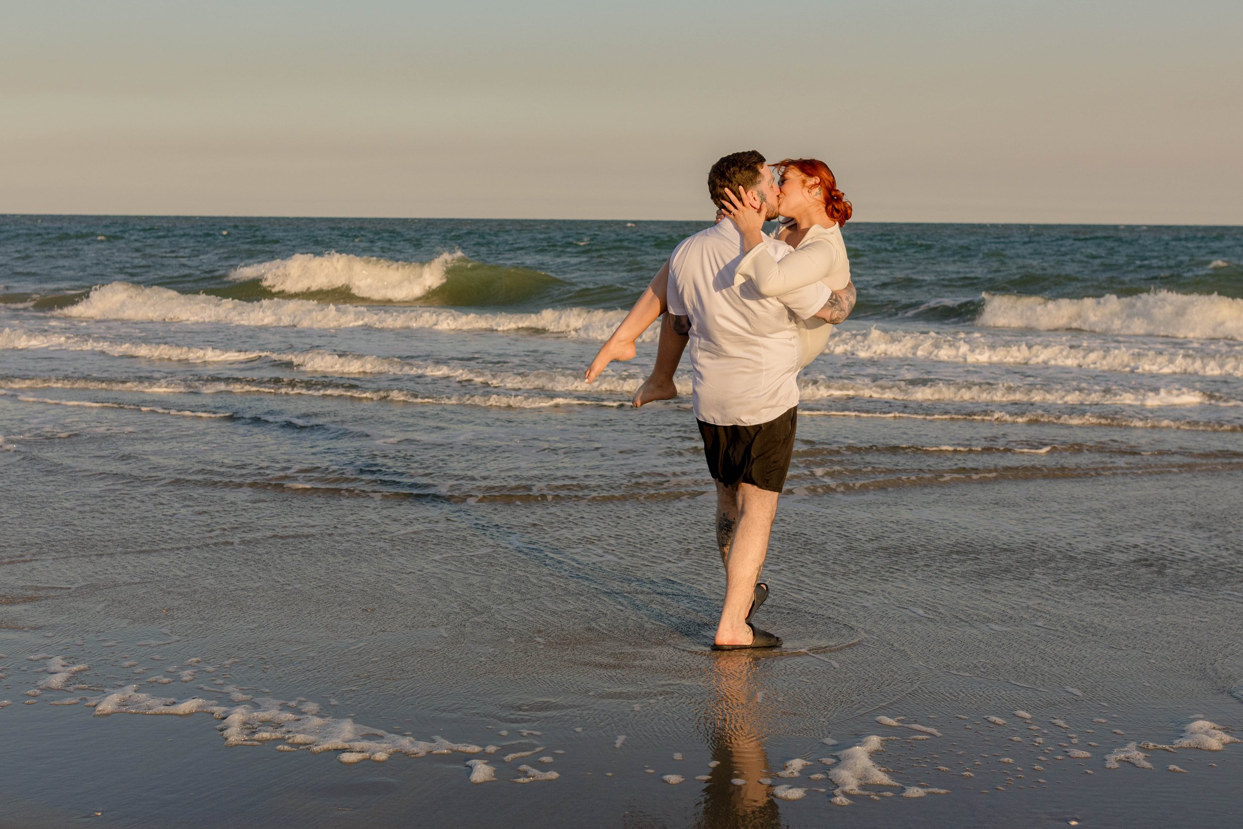 Soaking Up the Sunset: A Dreamy Myrtle Beach Couples Session
