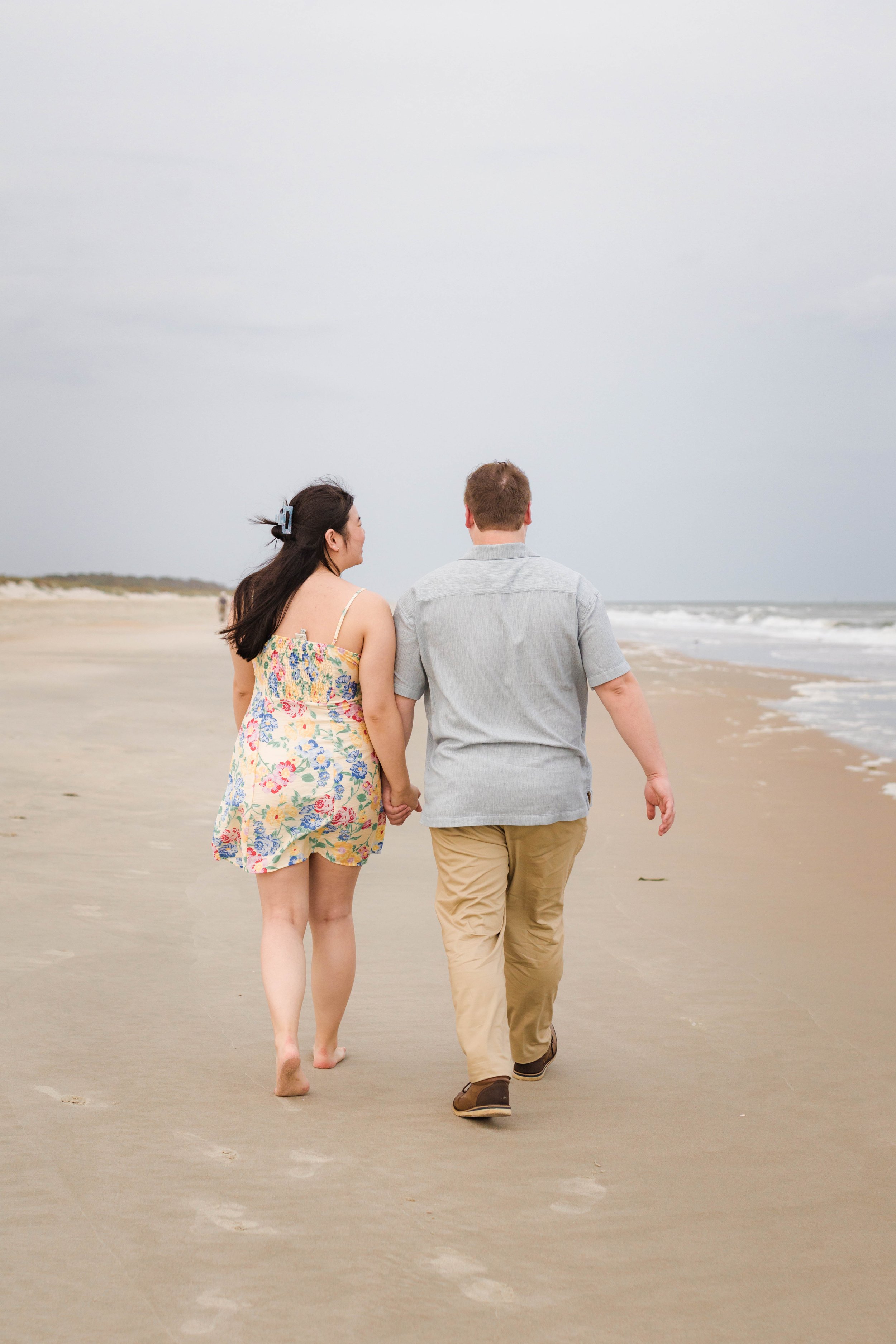A Surprise Proposal at Sunset | Murrells Inlet Engagement Photography