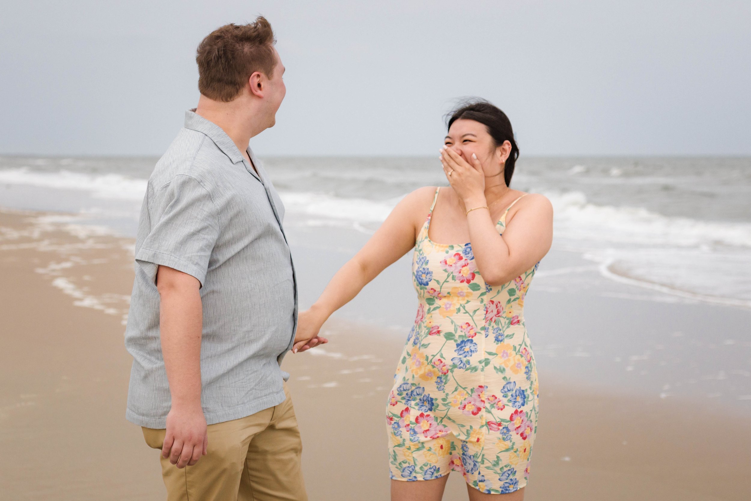 A Surprise Proposal at Sunset | Murrells Inlet Engagement Photography