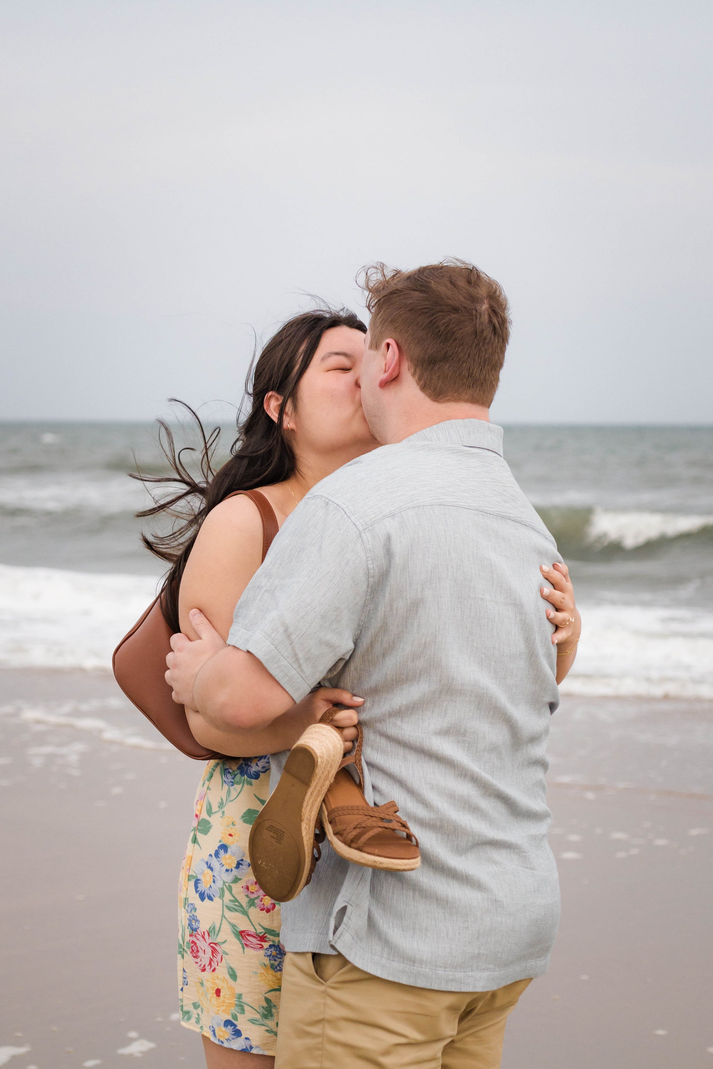 A Surprise Proposal at Sunset | Murrells Inlet Engagement Photography