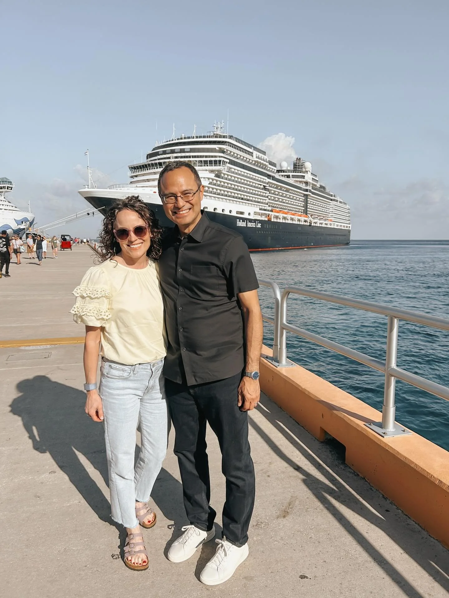 Beth &amp; I were part of the &ldquo;Good News Cruise&rdquo; last week. We spoke on &ldquo;Marriage&mdash;The Good, the Messy &amp; the Beautiful&rdquo;. Thankful to the nearly 2k Catholic faithful participating in this conference on the seas. And th