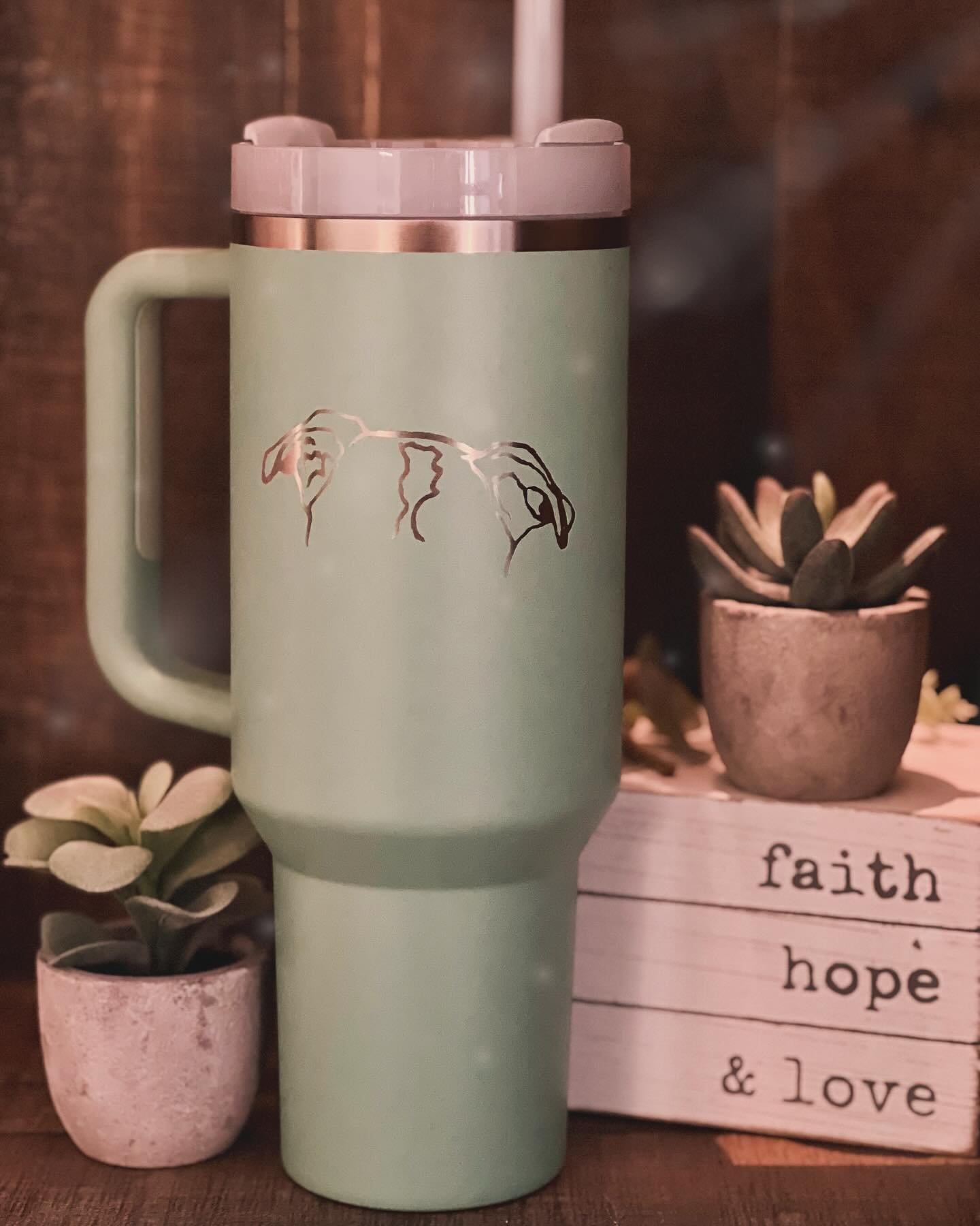 We&rsquo;re in our Stanley Era✨💁🏼&zwj;♀️

Now offering custom etched tumblers ➡️ Including Stanley and Yeti tumblers! Check them out below 👇🏼👇🏼👇🏼

https://thebarkingbrush.etsy.com