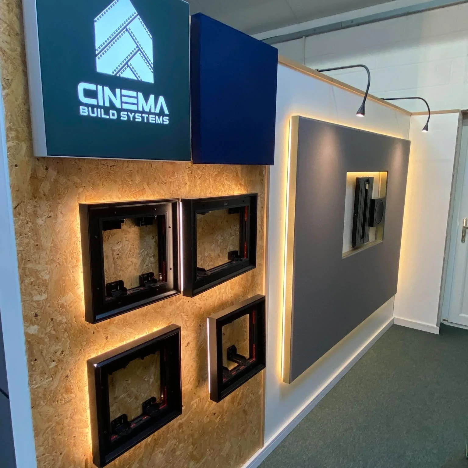 We recently visited Roddy at the world famous Cinema Build Systems in York! 

A fun day away from the office learning about the latest techniques and standards of building a custom home cinema. Roddy delivered a masterclass on the Dolby backed Cedia 