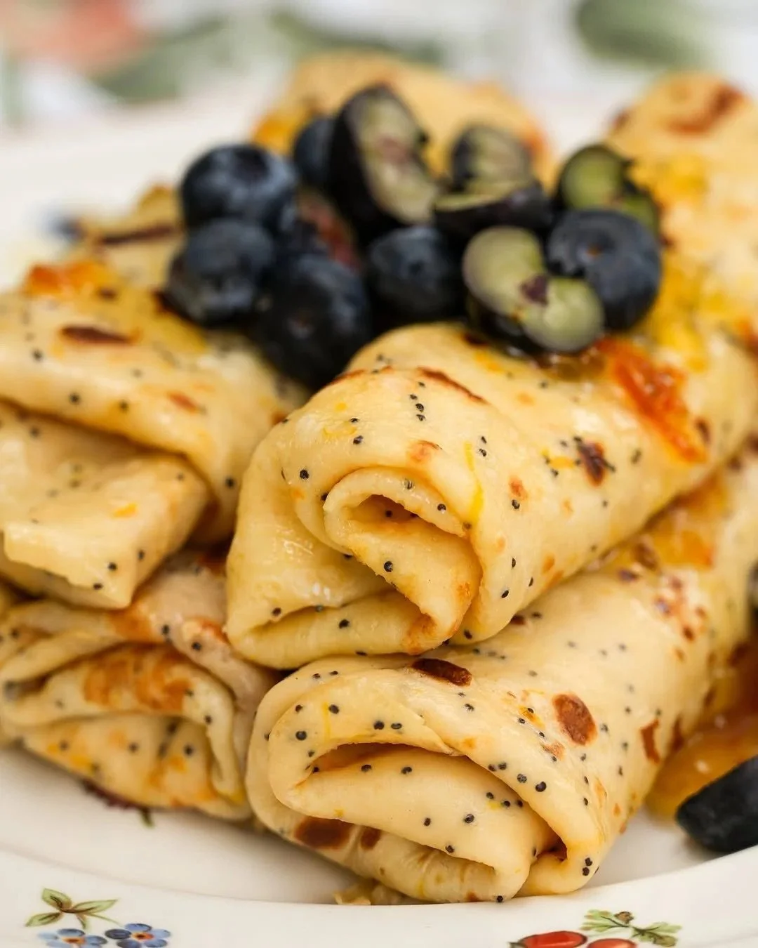 Poppyseed &amp; Citrus Crepes