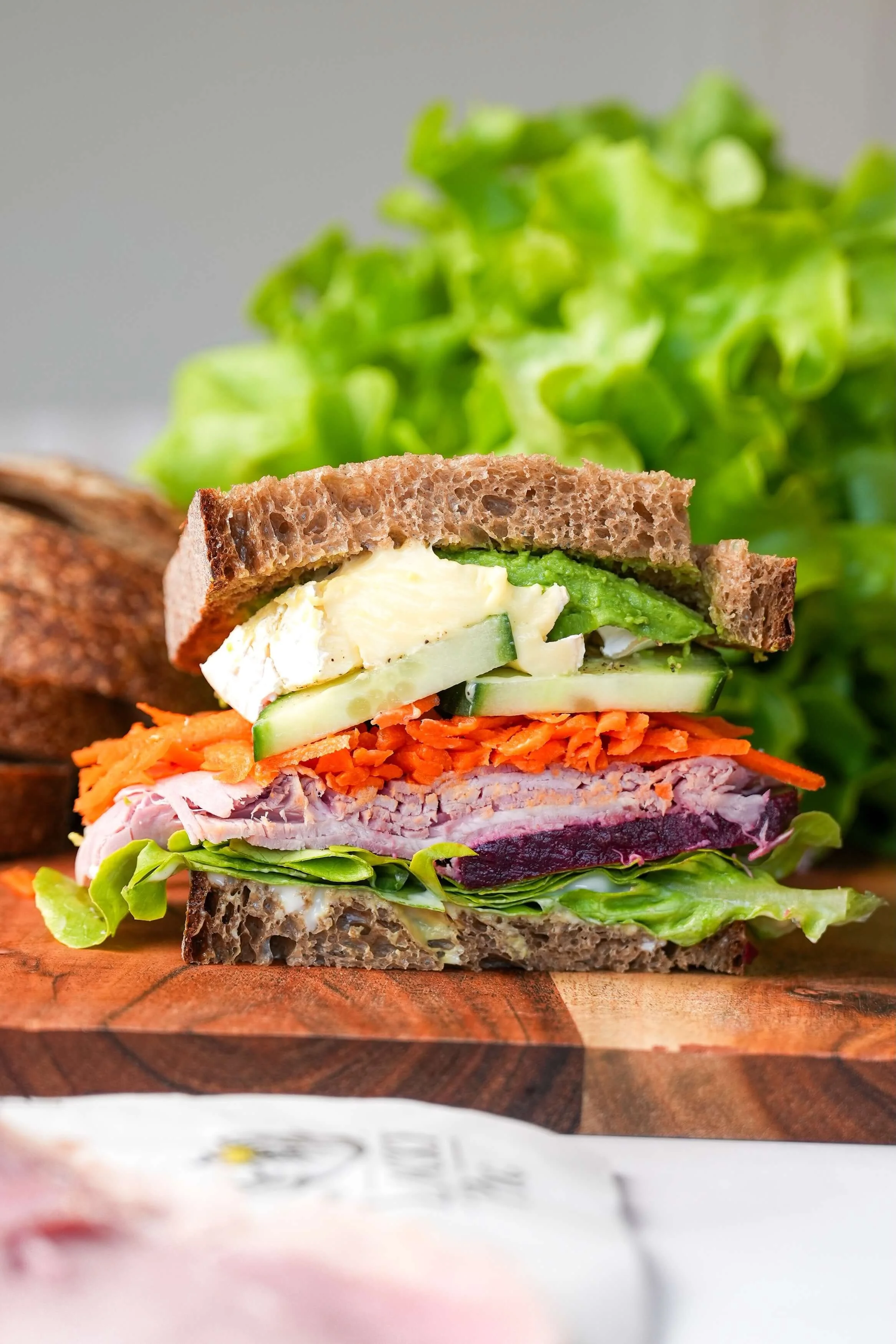 Epic Ham &amp; Salad Sando