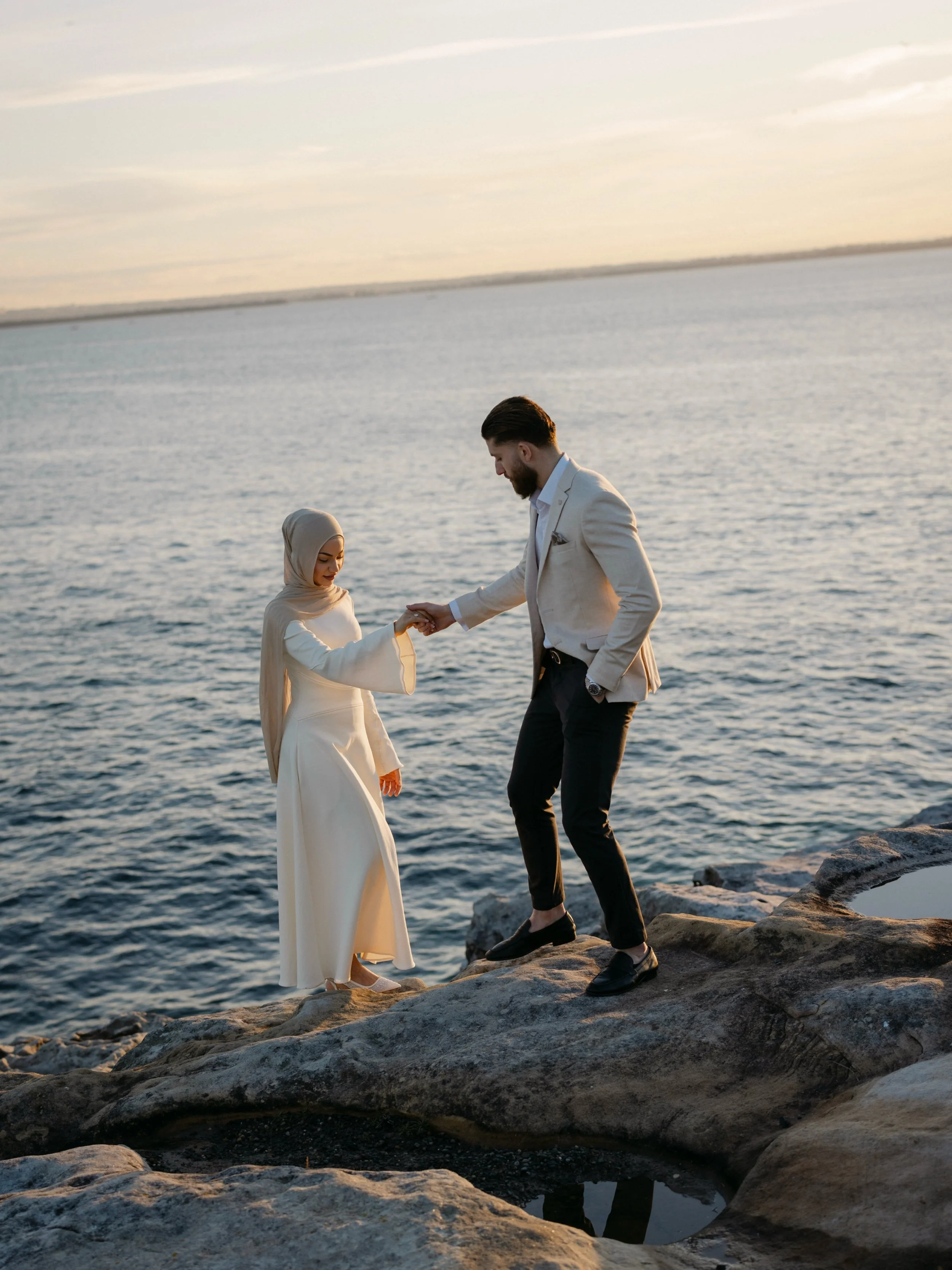 Not every couple books this. I think more should.

An engagement session is a low pressure way to get comfortable in front of the camera, and for us to get to know each other before the day that matters most.

Offered as a stand alone or as an add on