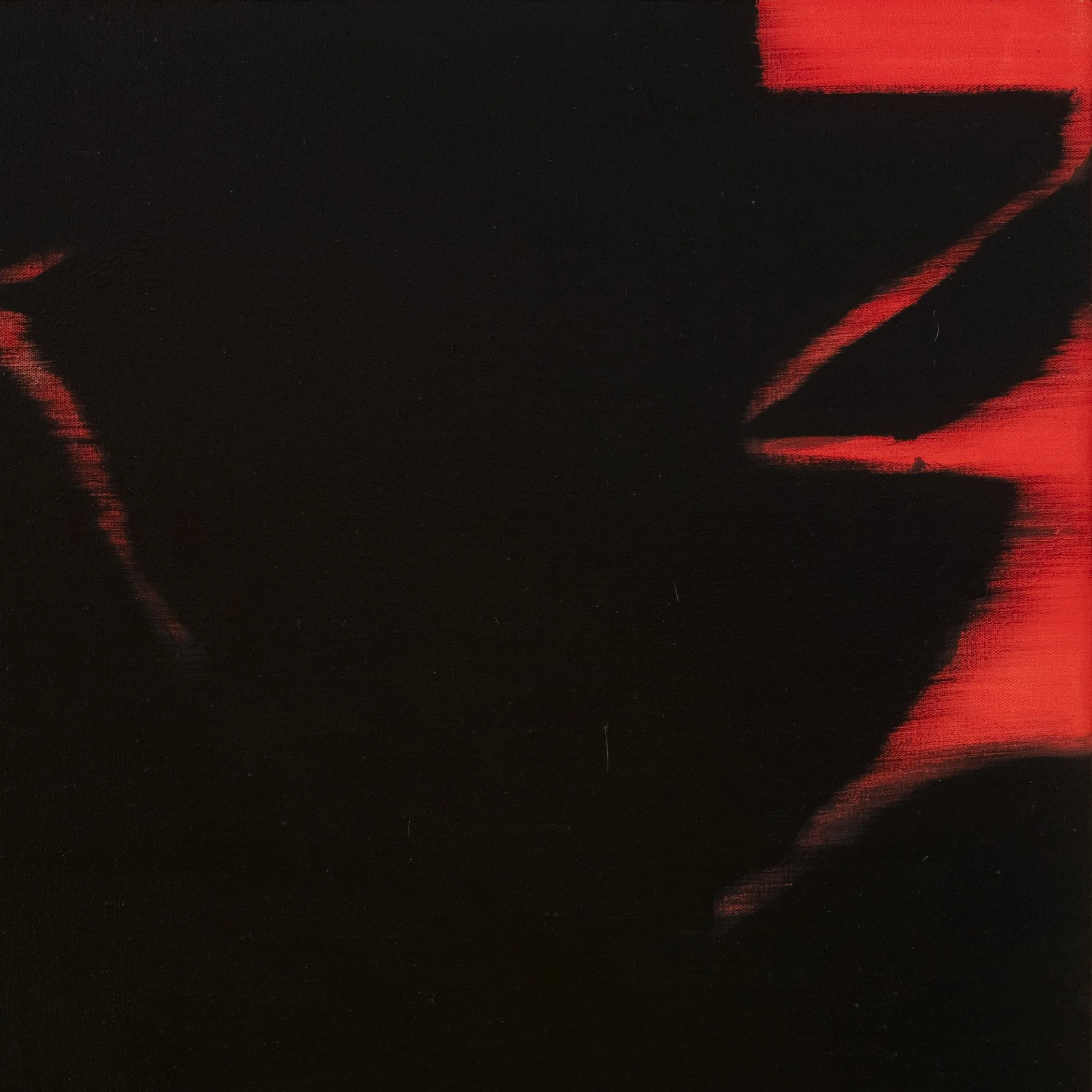 Large scale contemporary artwork Petal 1 by Bian Jing 120 x 120 cm