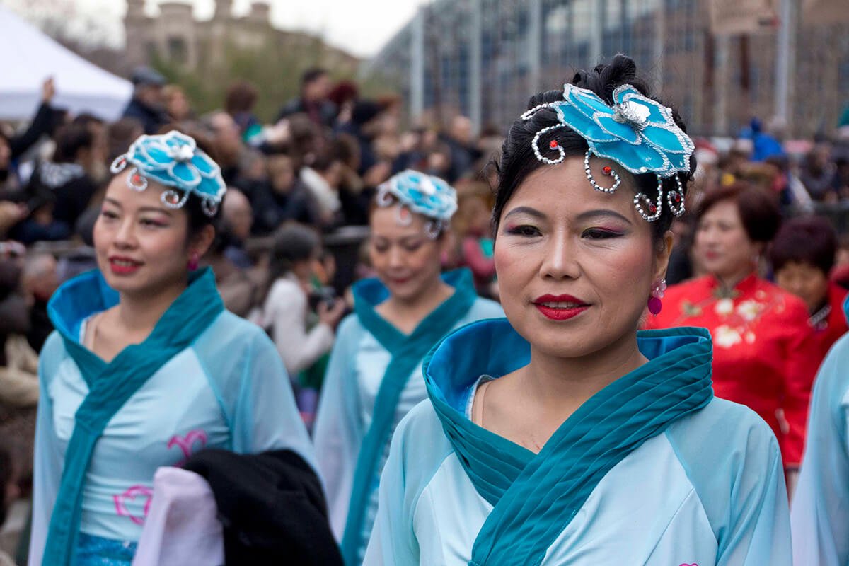 The Chinese New Year celebration in Barcelona, featuring art, music, and community spirit at EAST WEST SPACE, bringing together cultures from around the world.