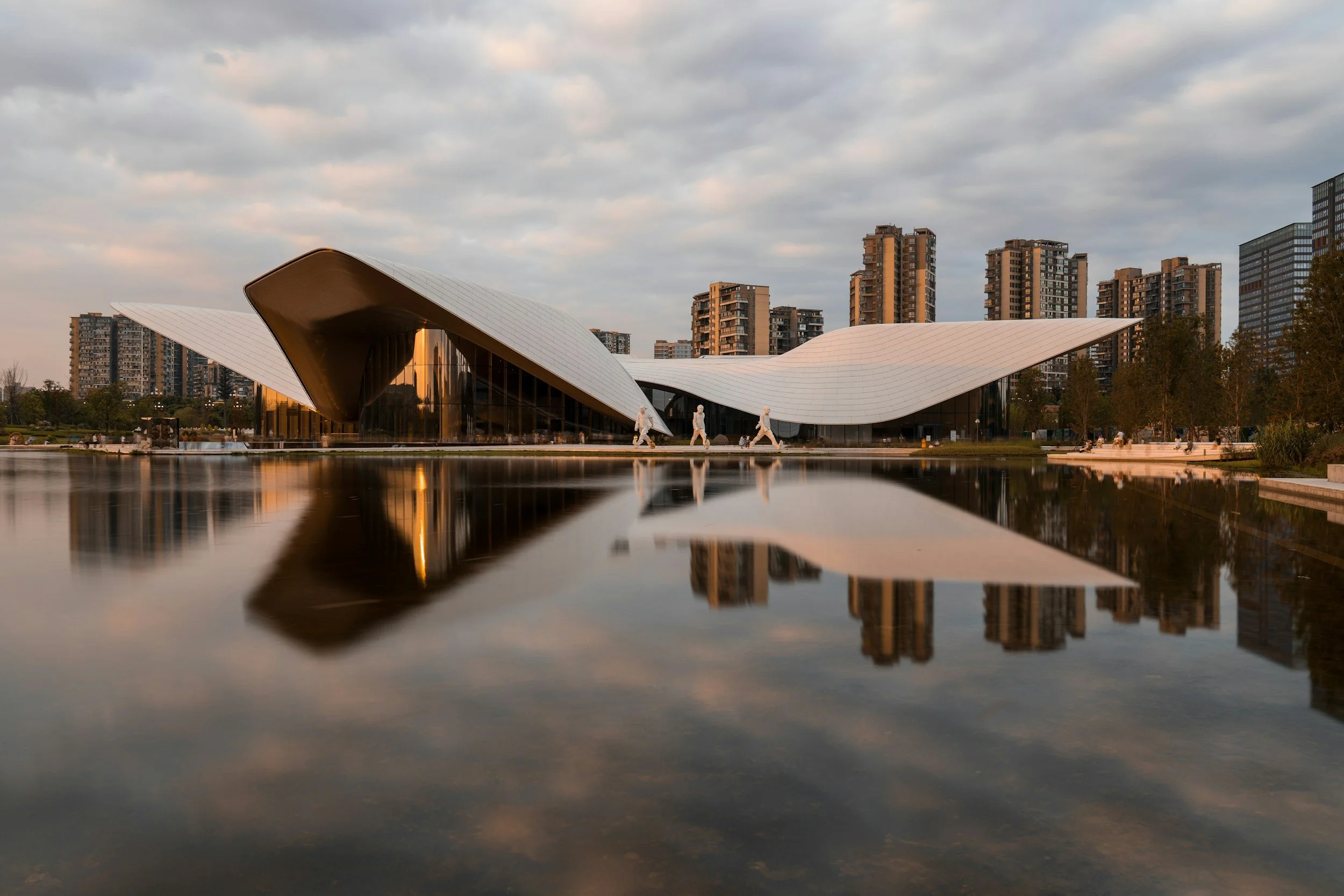 Urban landscape reflecting how art and design define cultural travel experiences